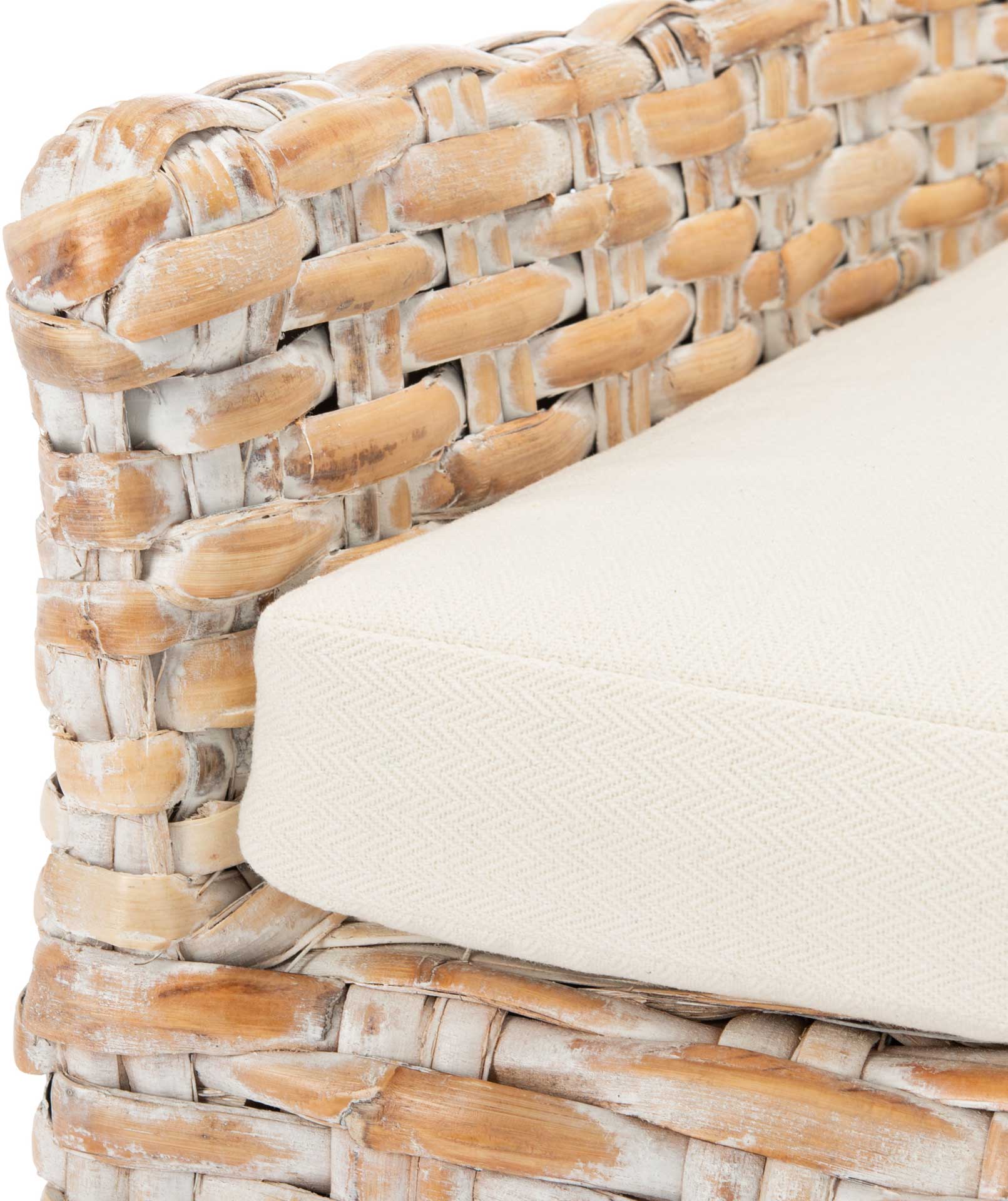 Crispin Rattan Accent Chair Natural White Wash - Image 6