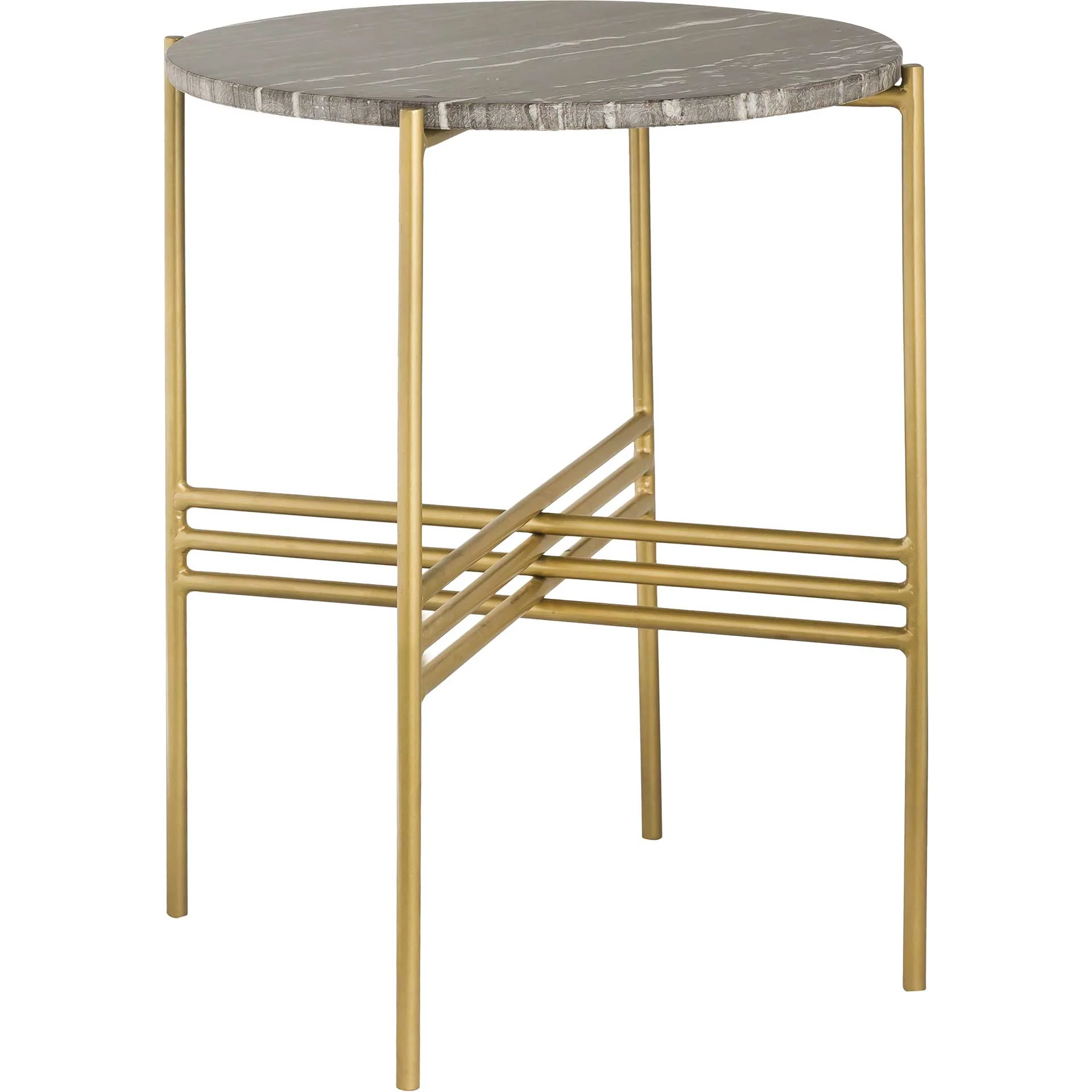 Crispin Side Table Black Marble - Image 3