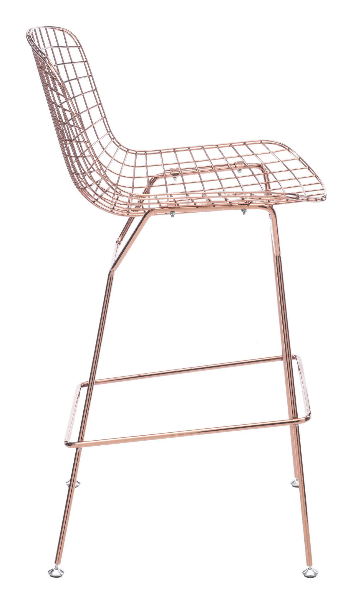 Cross Bar Chair Rose Gold (Set of 2) - Image 2