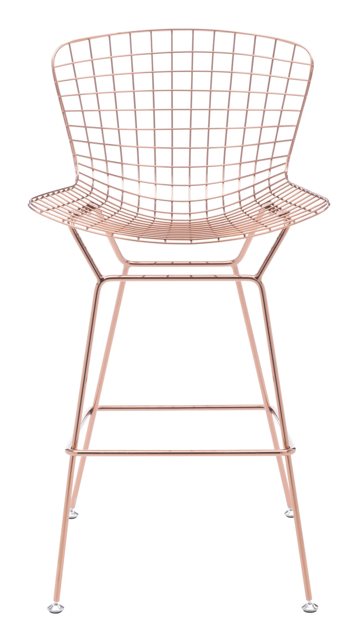Cross Bar Chair Rose Gold (Set of 2) - Image 3