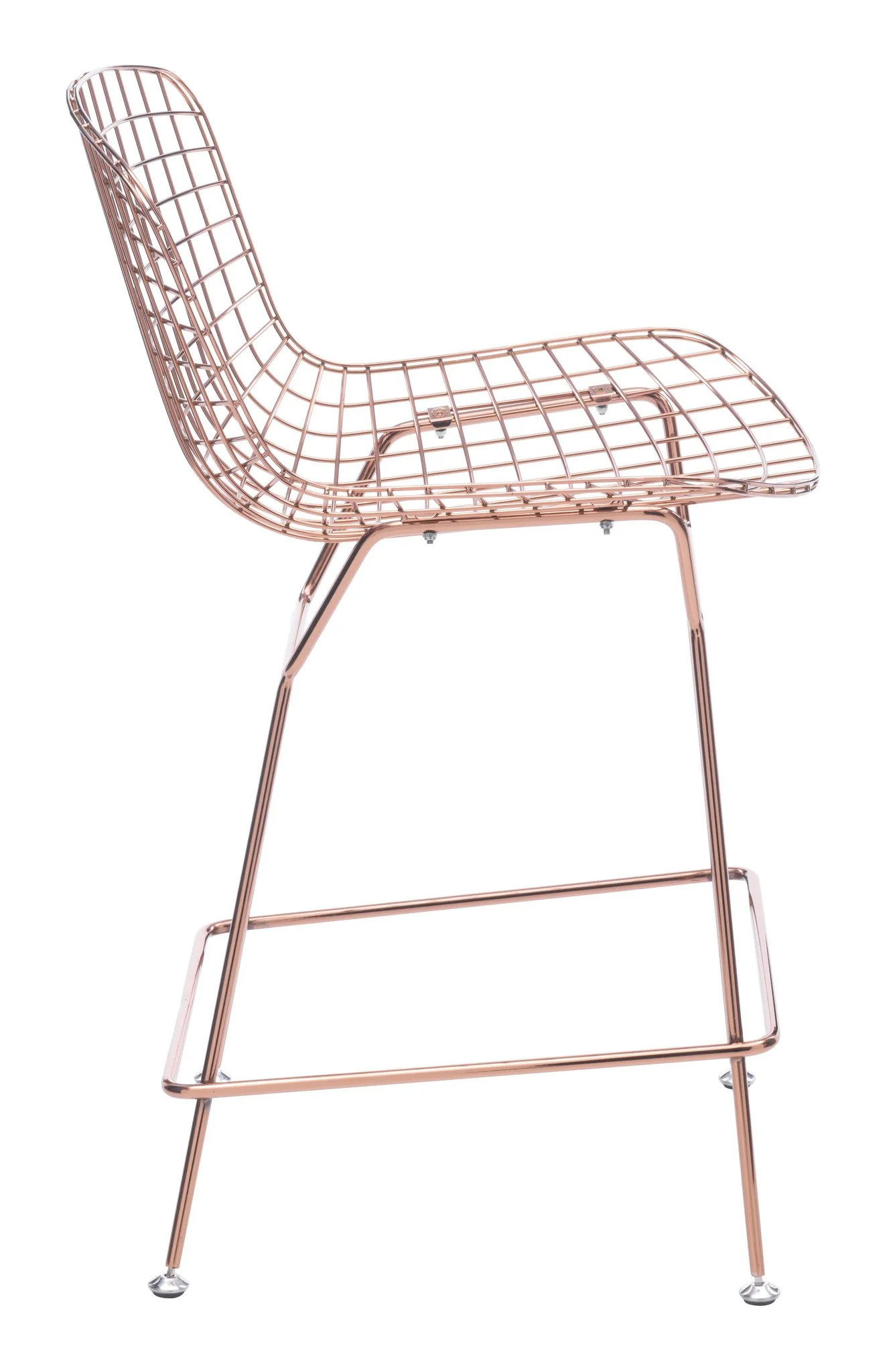 Cross Bar Chair Rose Gold (Set of 2) - Image 6
