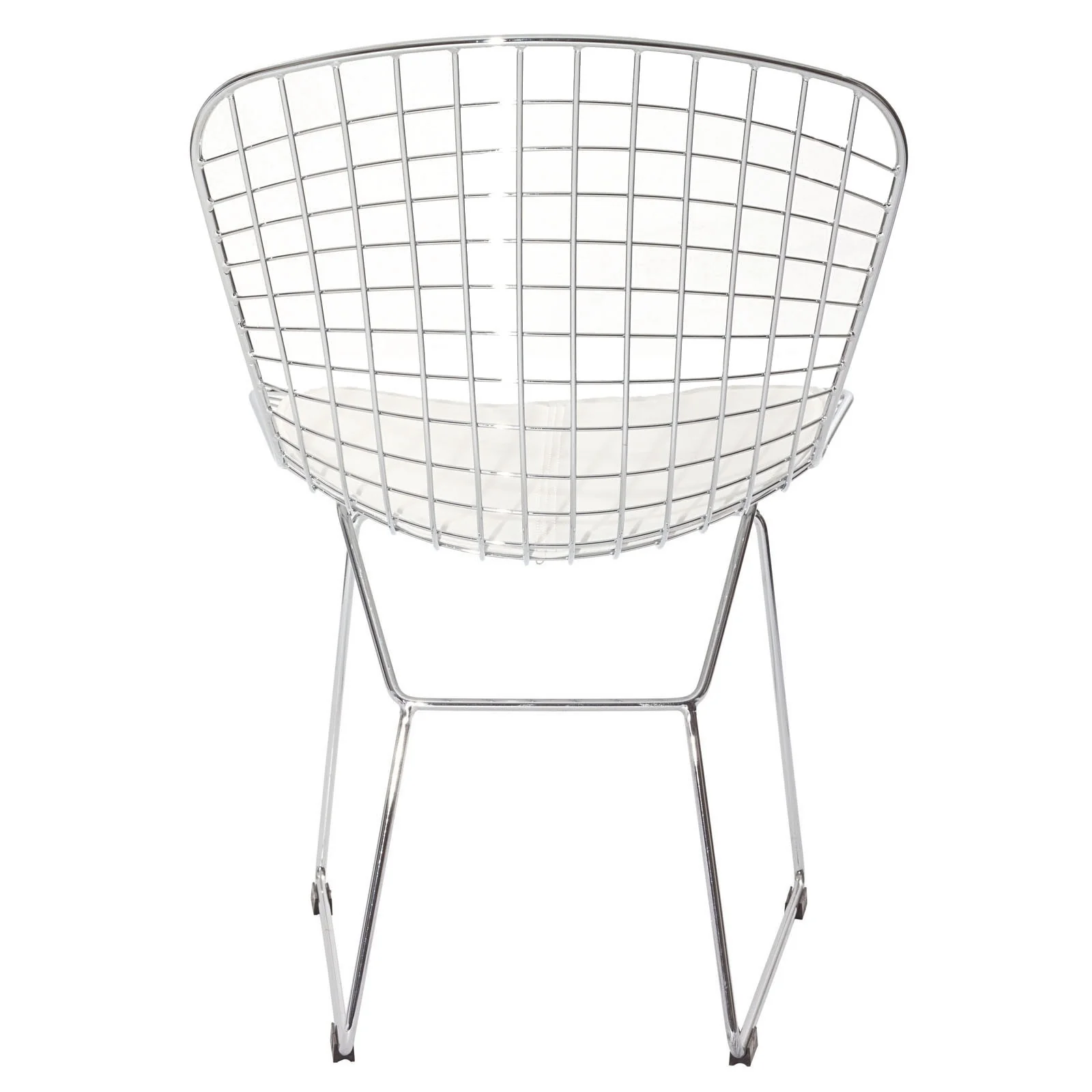 Cross Side Chair White - Image 4