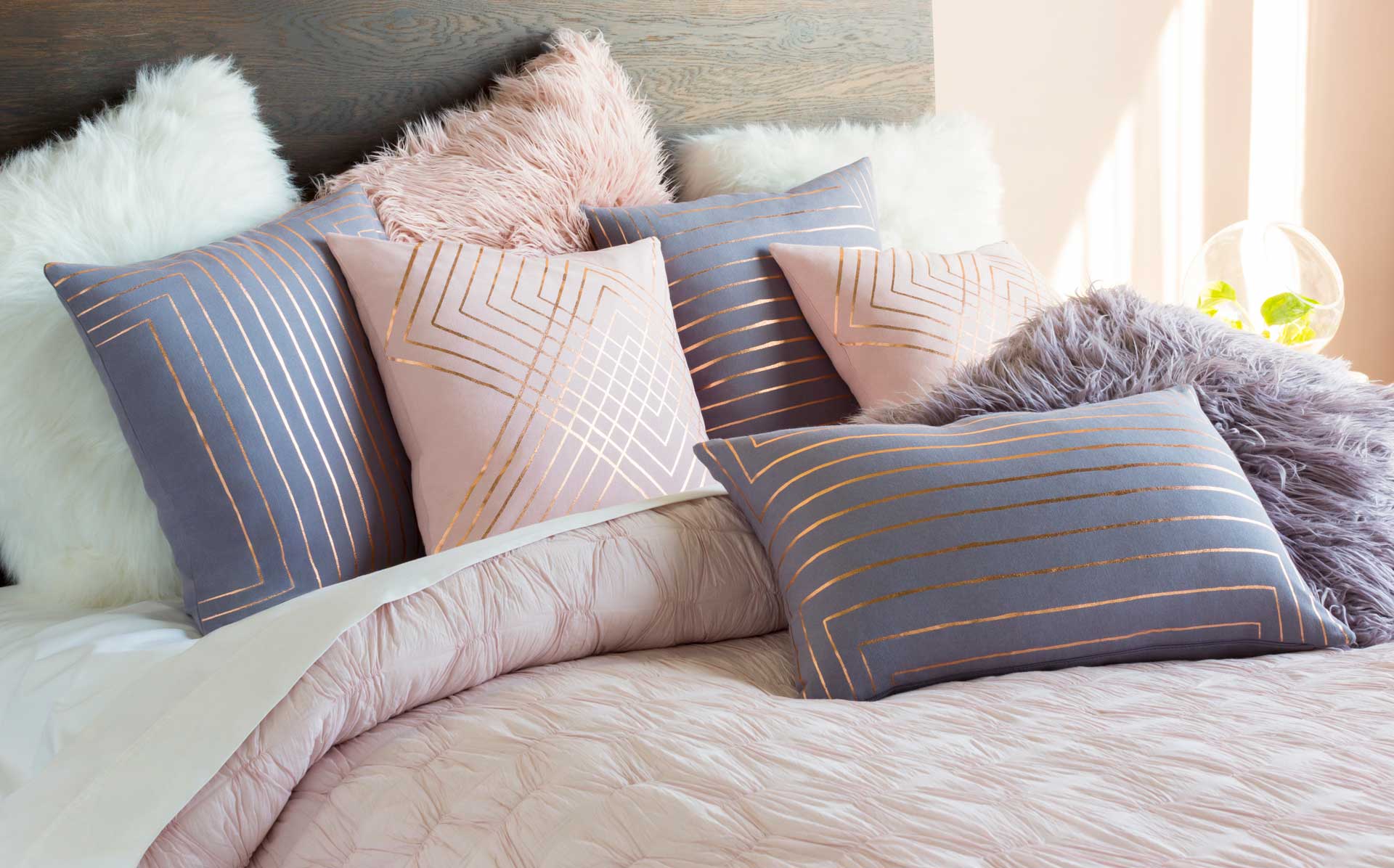 Cruz Pillow Copper/Blush - Image 3