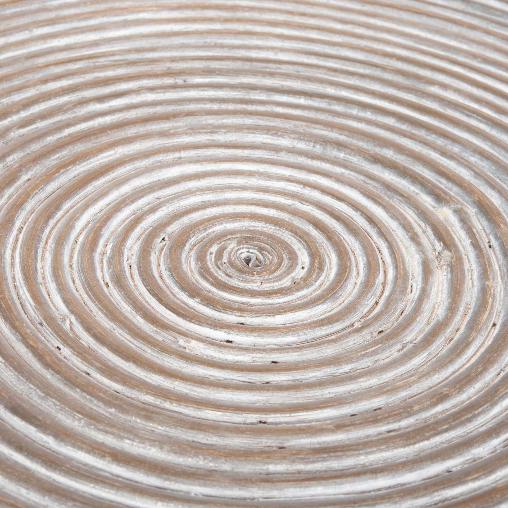 Crysta Rattan Coffee Table Gray White Wash - Image 3