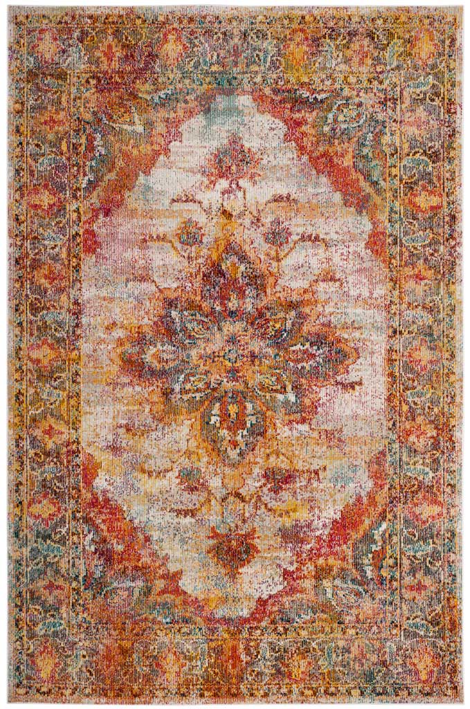 Crystal Cream/Rose Area Rug - Image 3