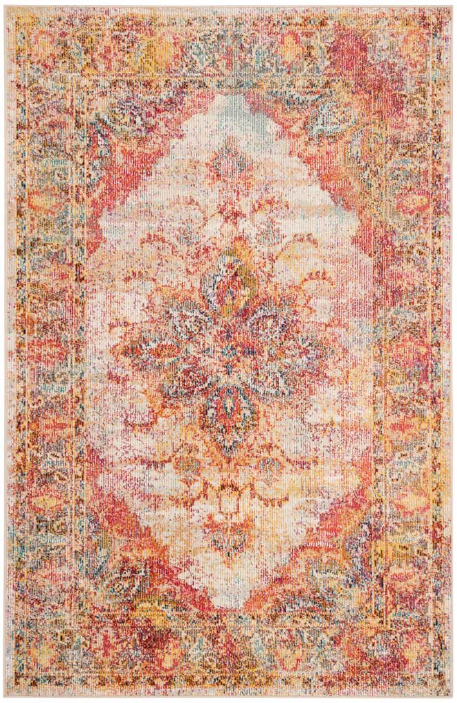 Crystal Cream/Rose Area Rug - Image 4