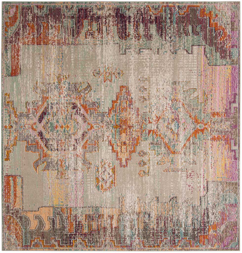 Crystal Light Gray/Purple Area Rug - Image 2
