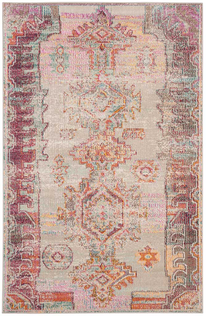 Crystal Light Gray/Purple Area Rug - Image 4