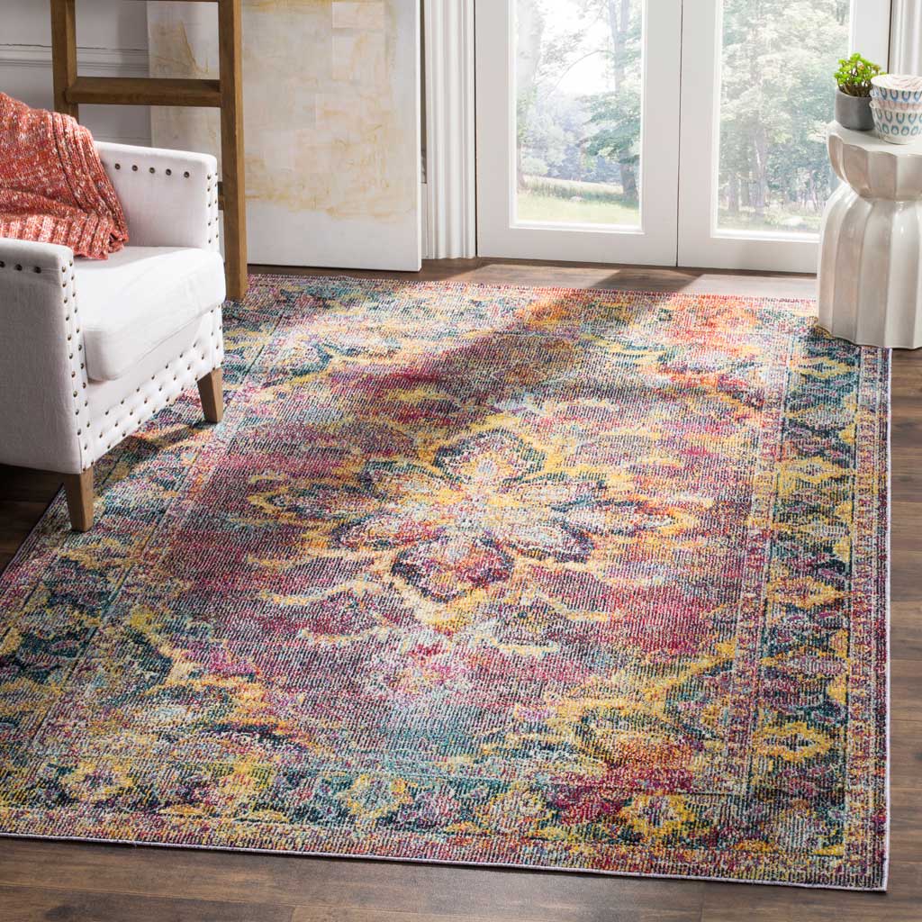 Crystal Navy/Light Blue Area Rug - Image 6
