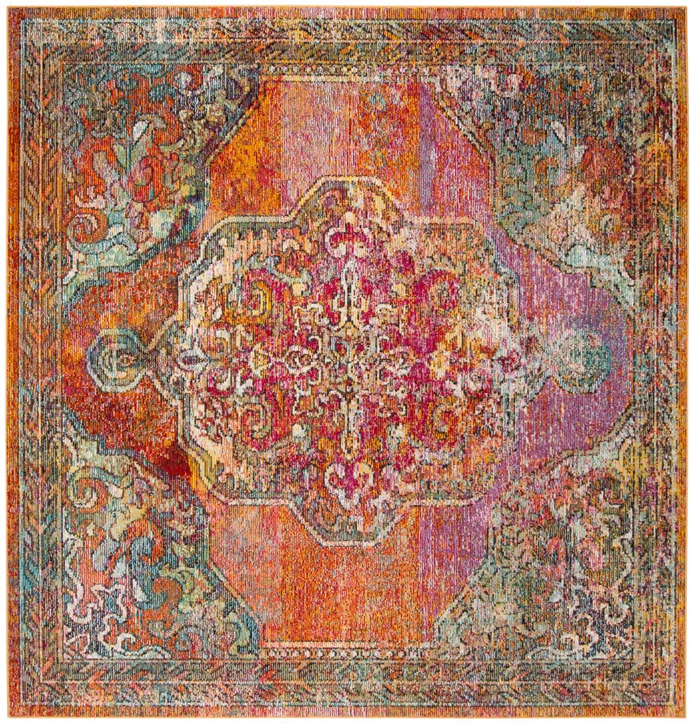 Crystal Orange/Multi Area Rug - Image 2