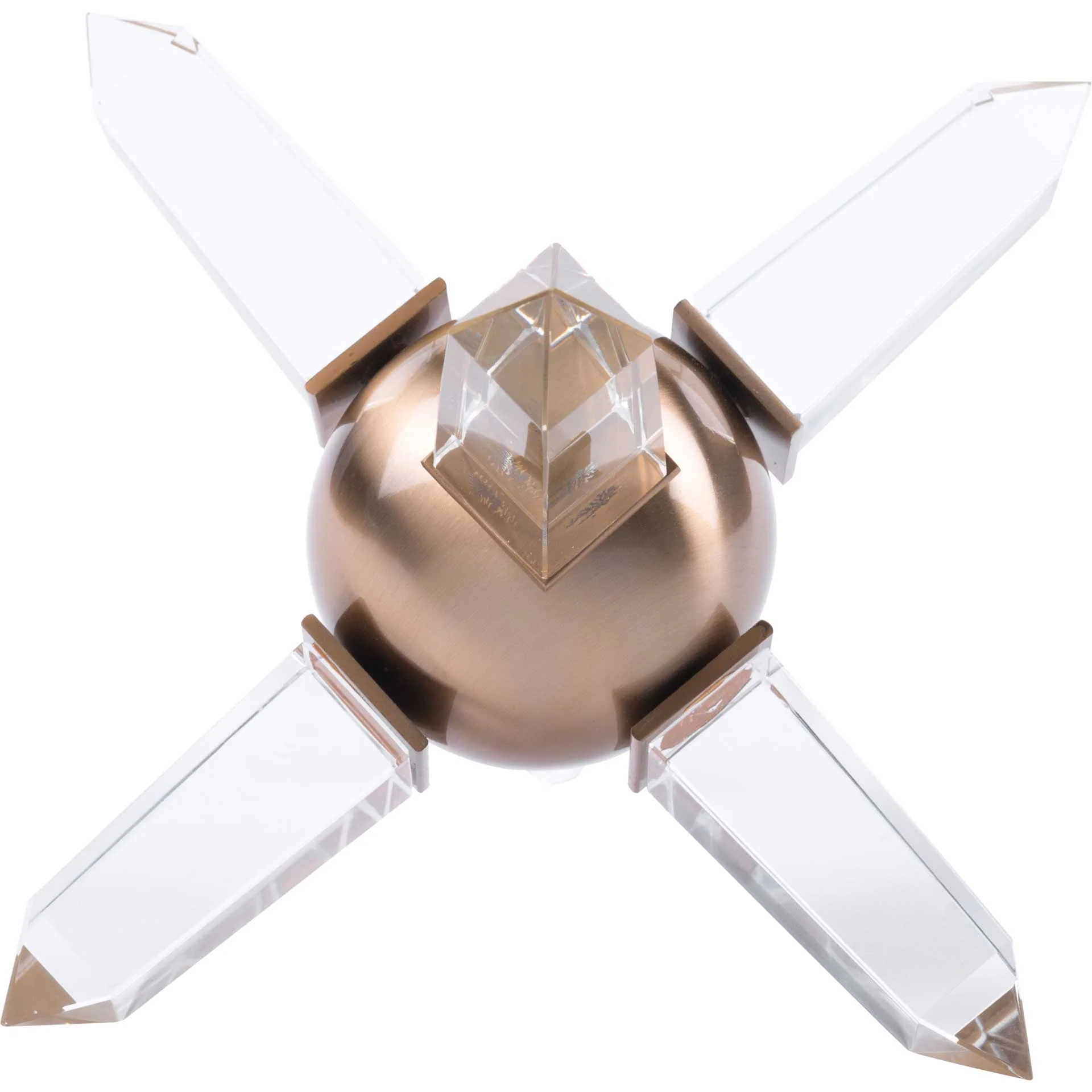 Crystal Sphere Antique Brass - Image 3