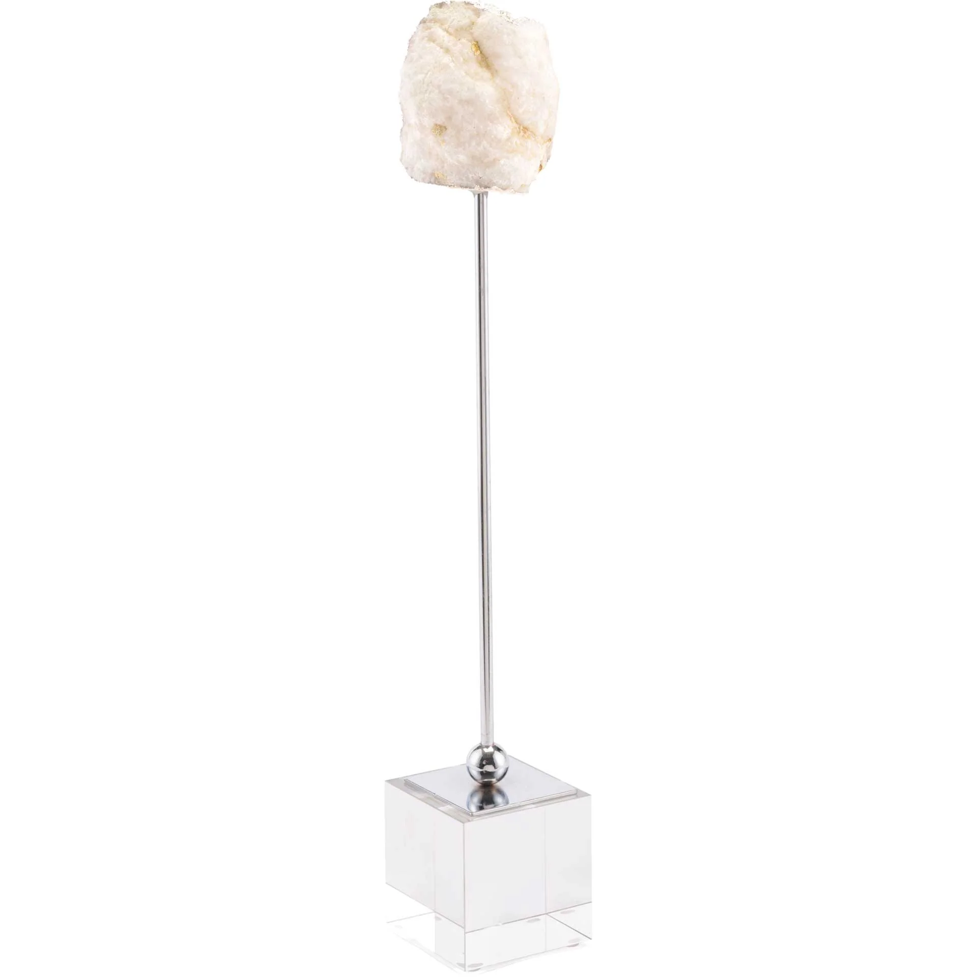 Crystal Stone Pedestal White - Image 2