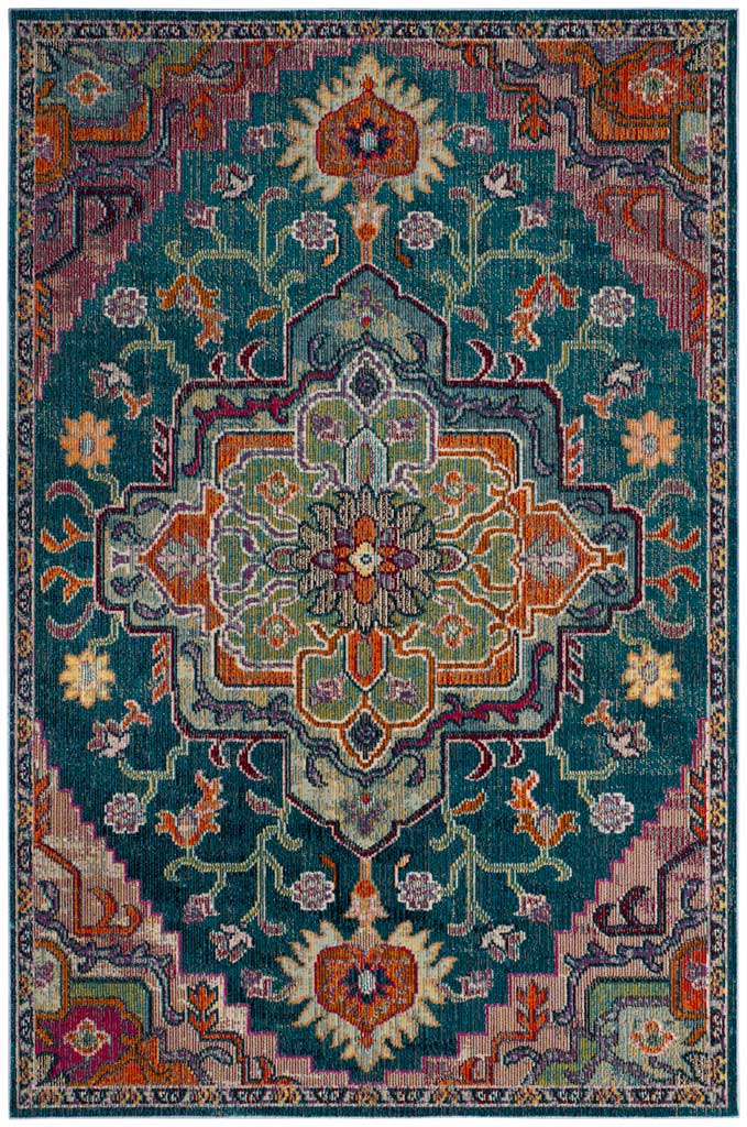 Crystal Teal/Multi Area Rug - Image 2