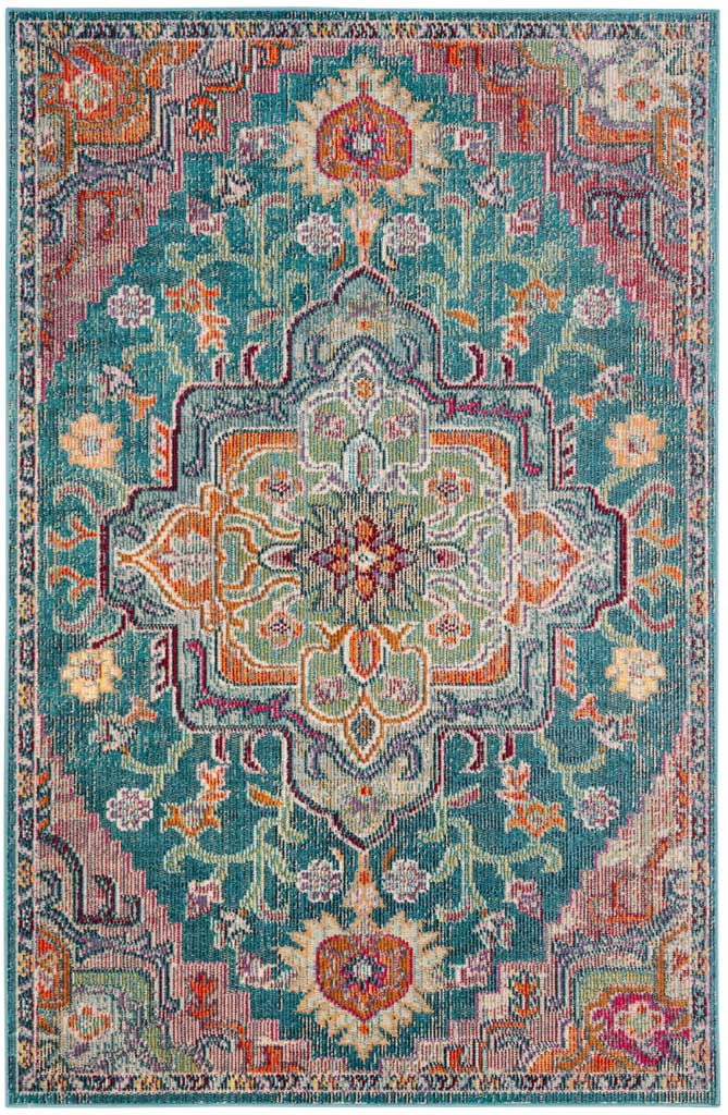 Crystal Teal/Multi Area Rug - Image 3