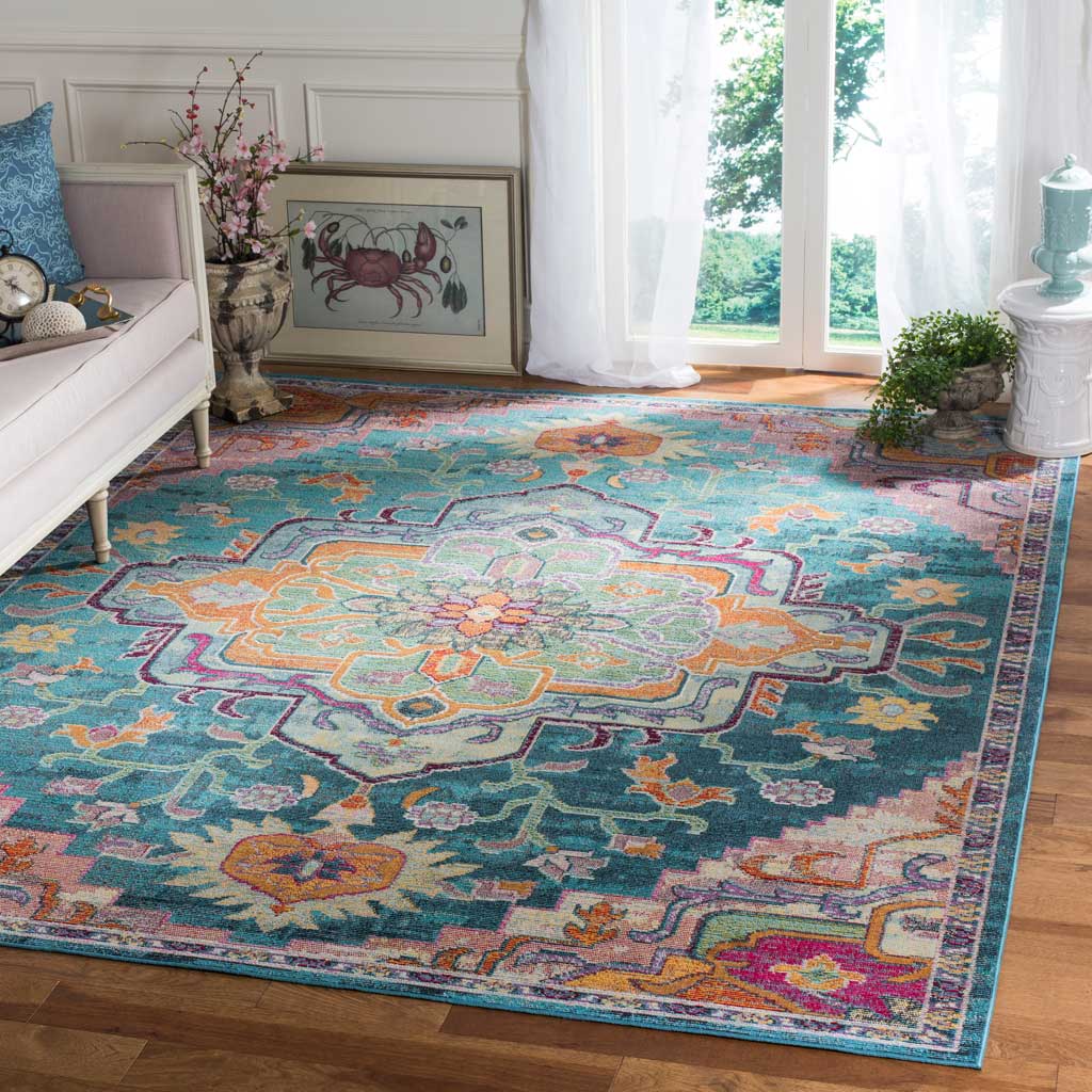 Crystal Teal/Multi Area Rug - Image 6