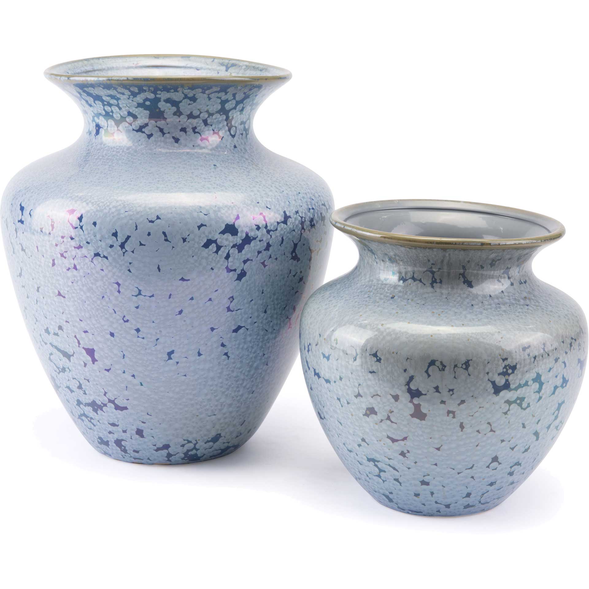 Crystal Vase Blue - Image 4