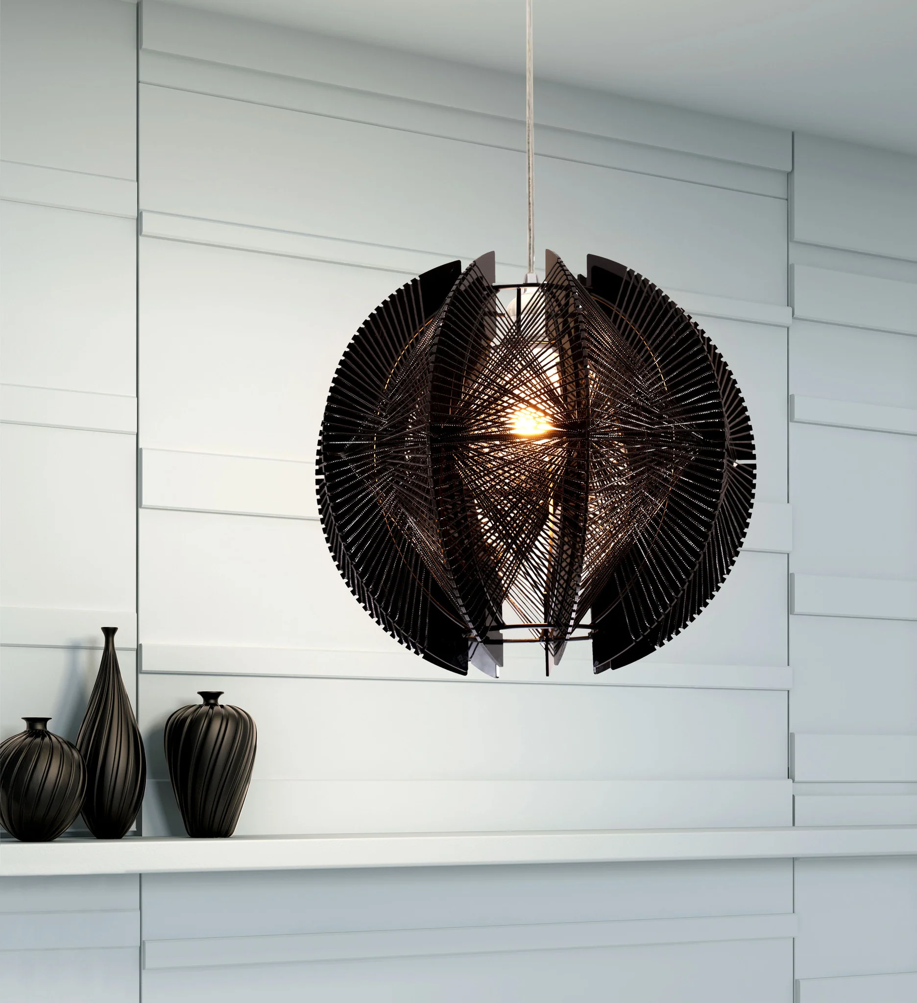 Culemborg Ceiling Lamp Black - Image 4
