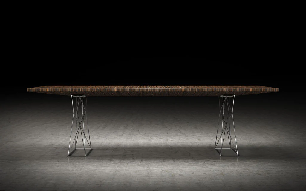 Curzon Dining Table Cathedral Ebony - Image 4