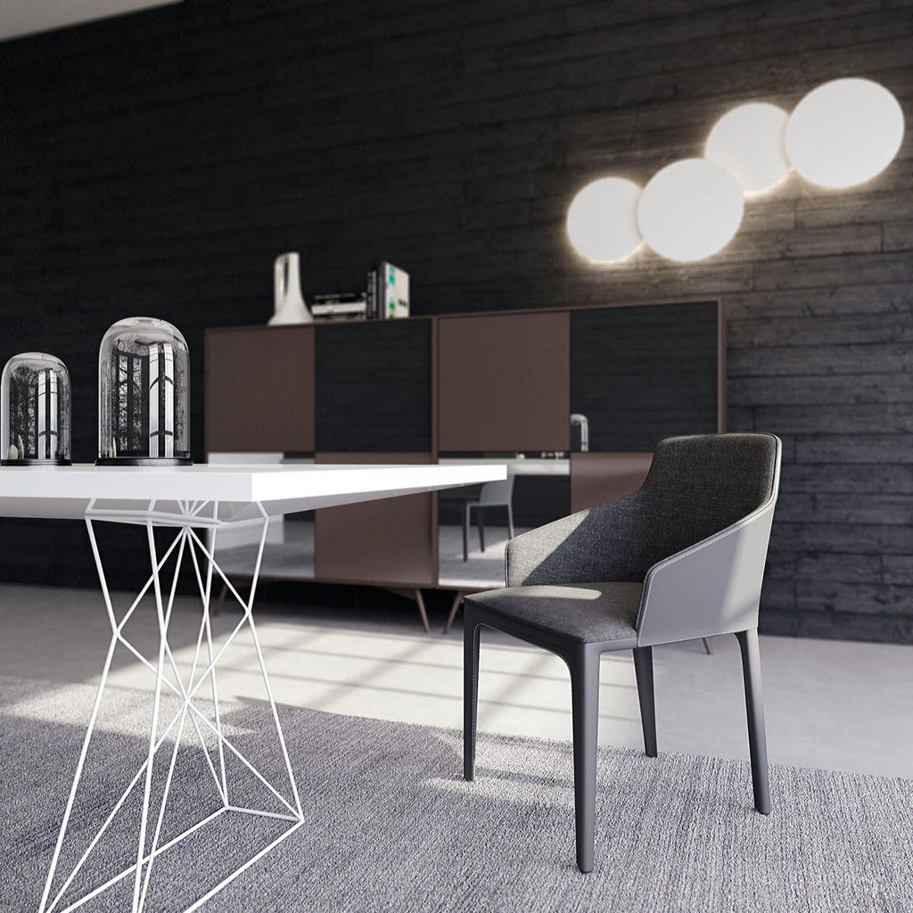 Curzon Dining Table White Lacquer - Image 5