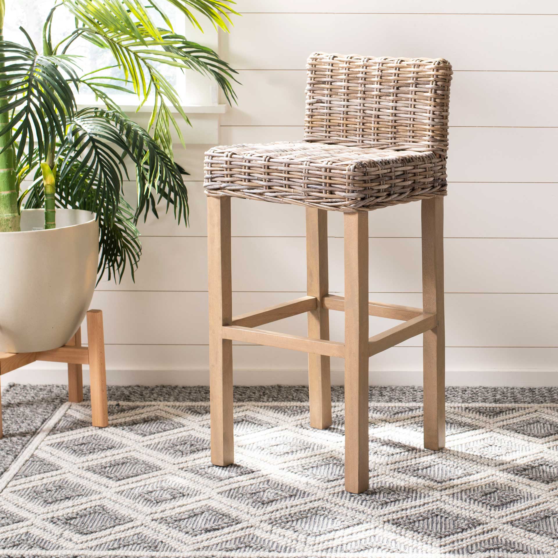 Cyber Bar Stool Antique Gray - Image 10