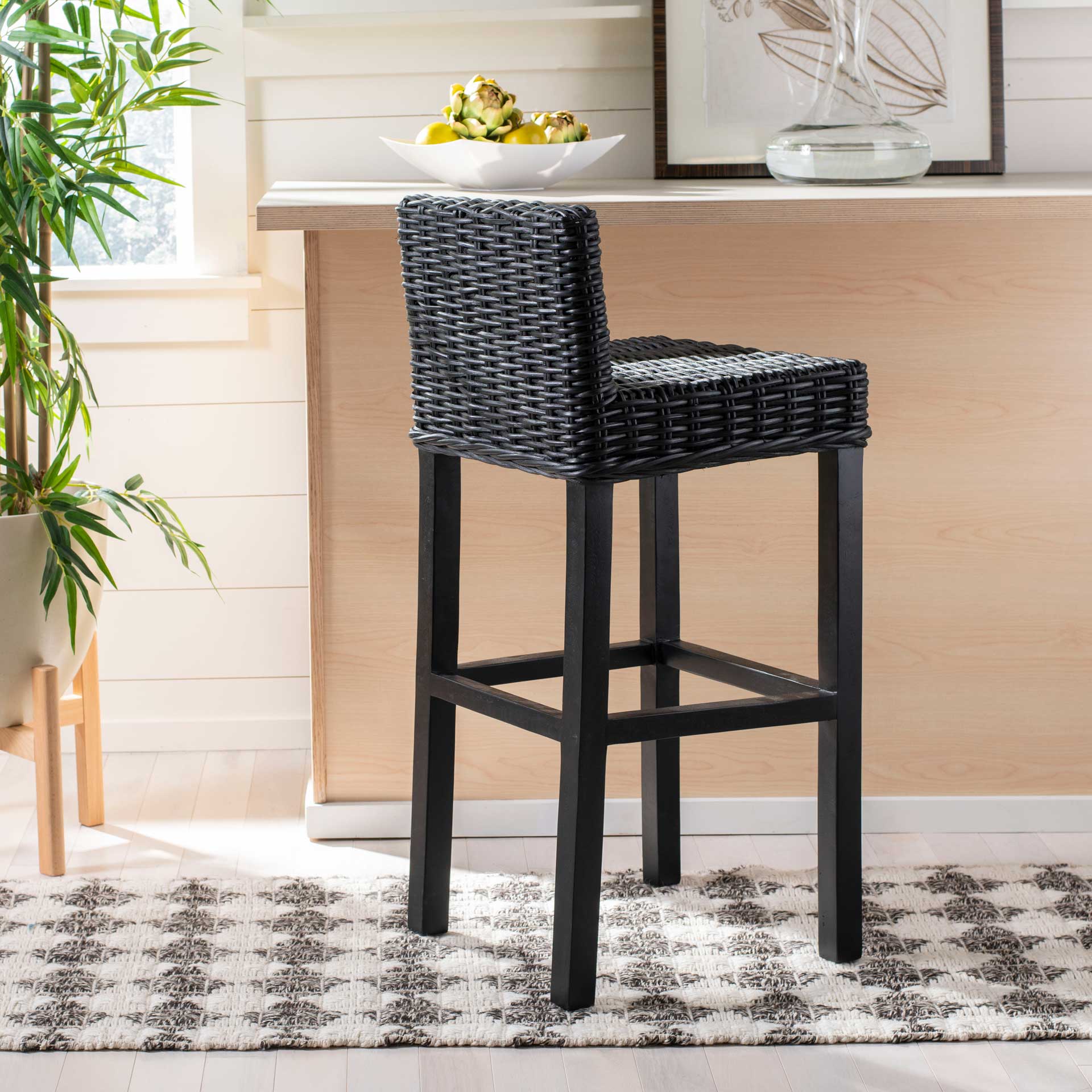 Cyber Bar Stool Black - Image 11