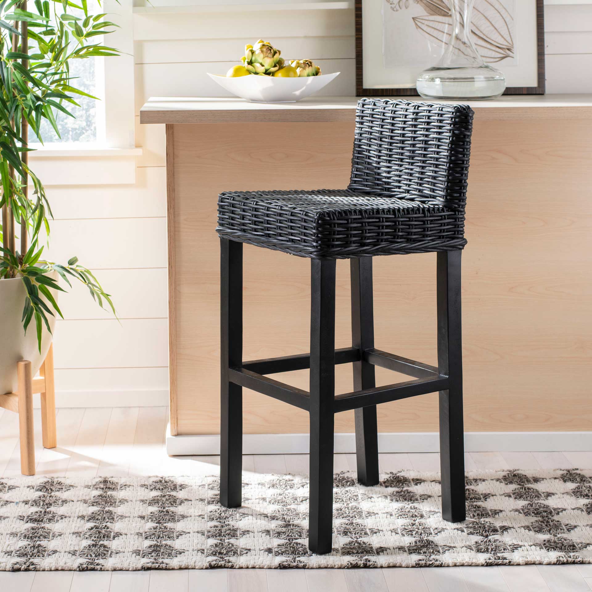 Cyber Bar Stool Black - Image 9