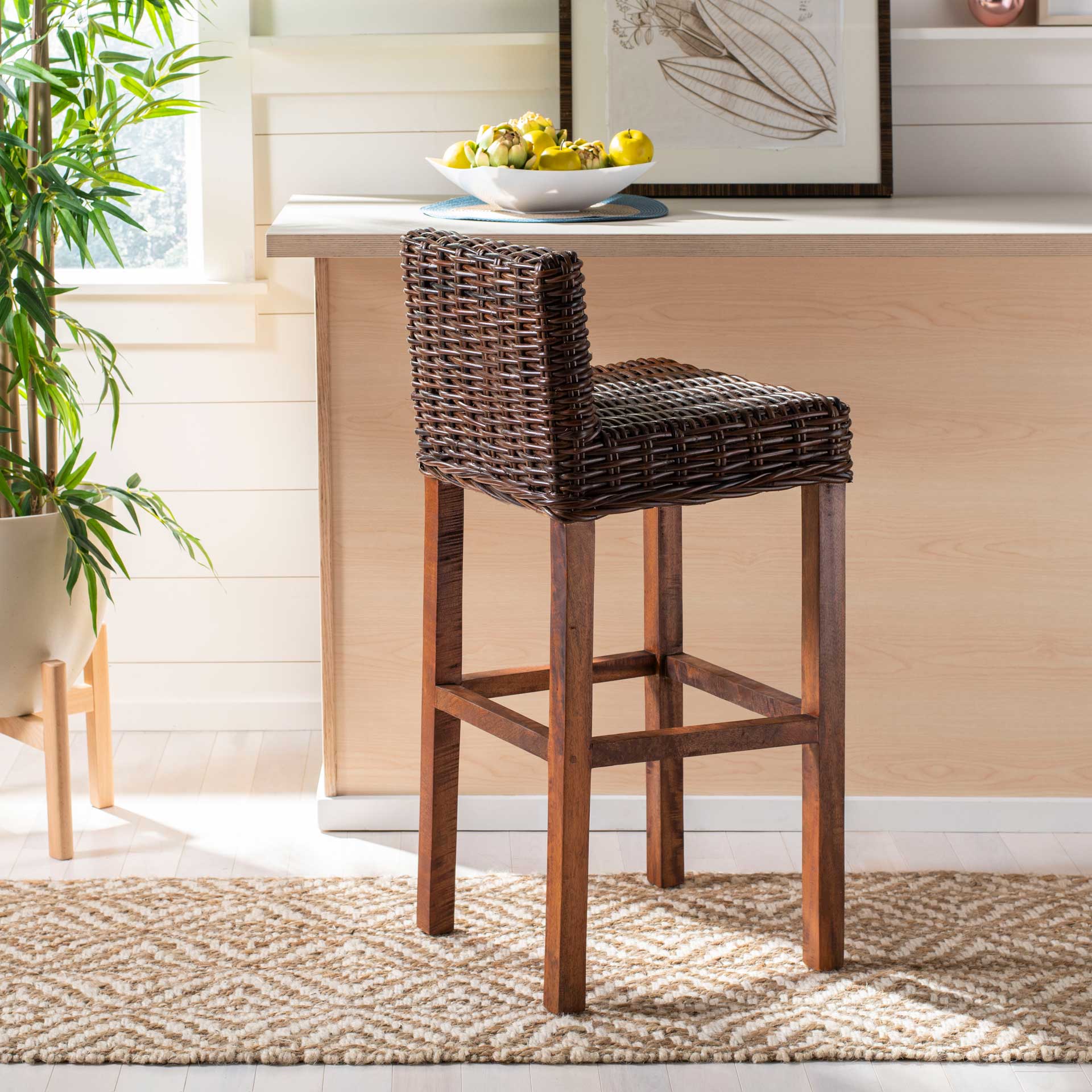 Cyber Bar Stool Brown - Image 11