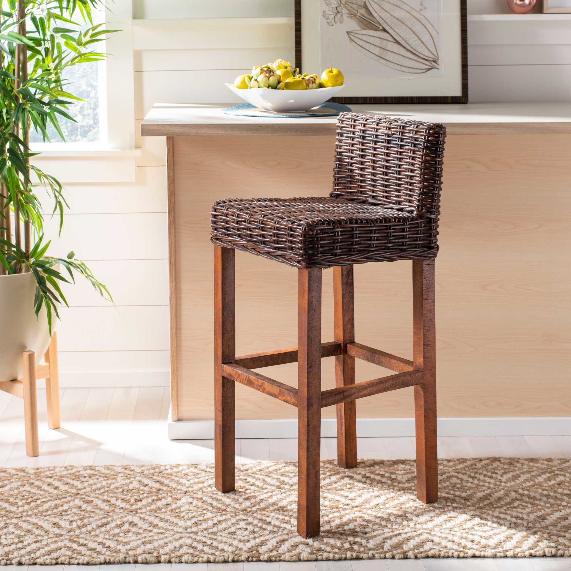 Cyber Bar Stool Brown - Image 9