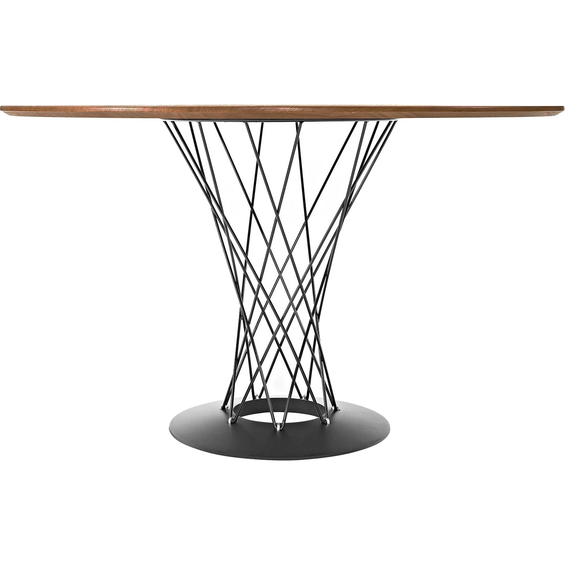 Cycle Stainless Steel Dining Table Walnut - Image 2