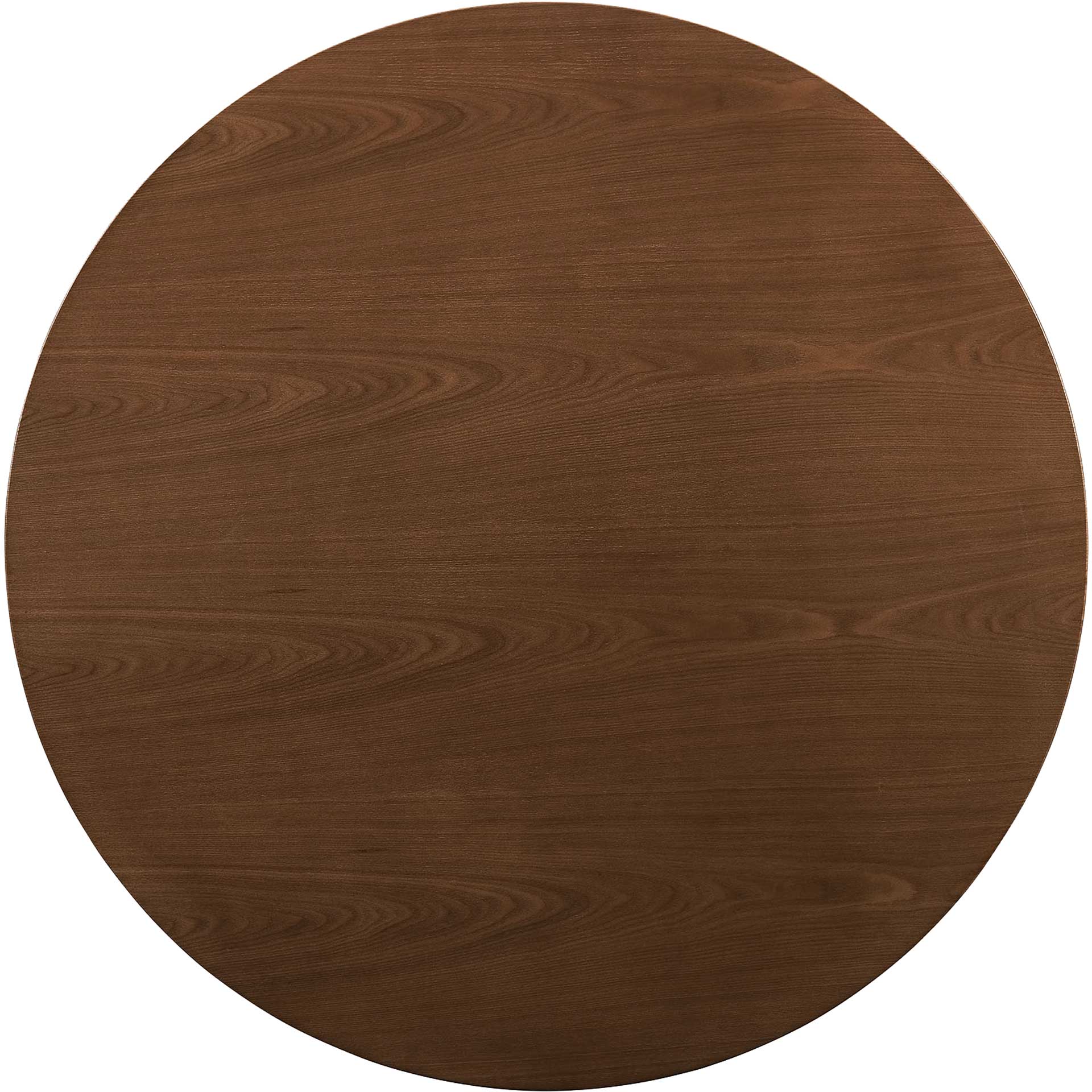 Cycle Stainless Steel Dining Table Walnut - Image 3