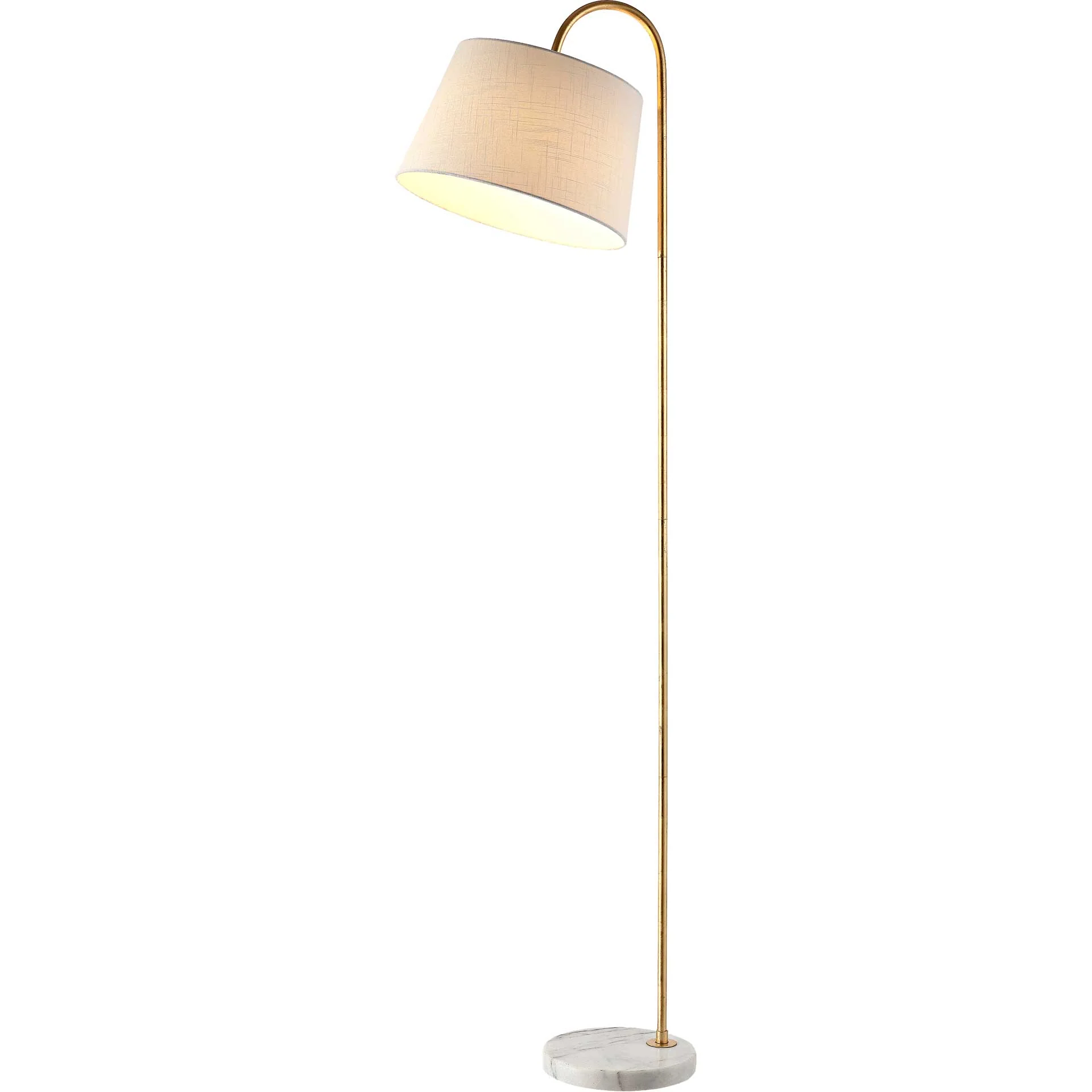 Dahlia Floor Lamp Gold/White - Image 2