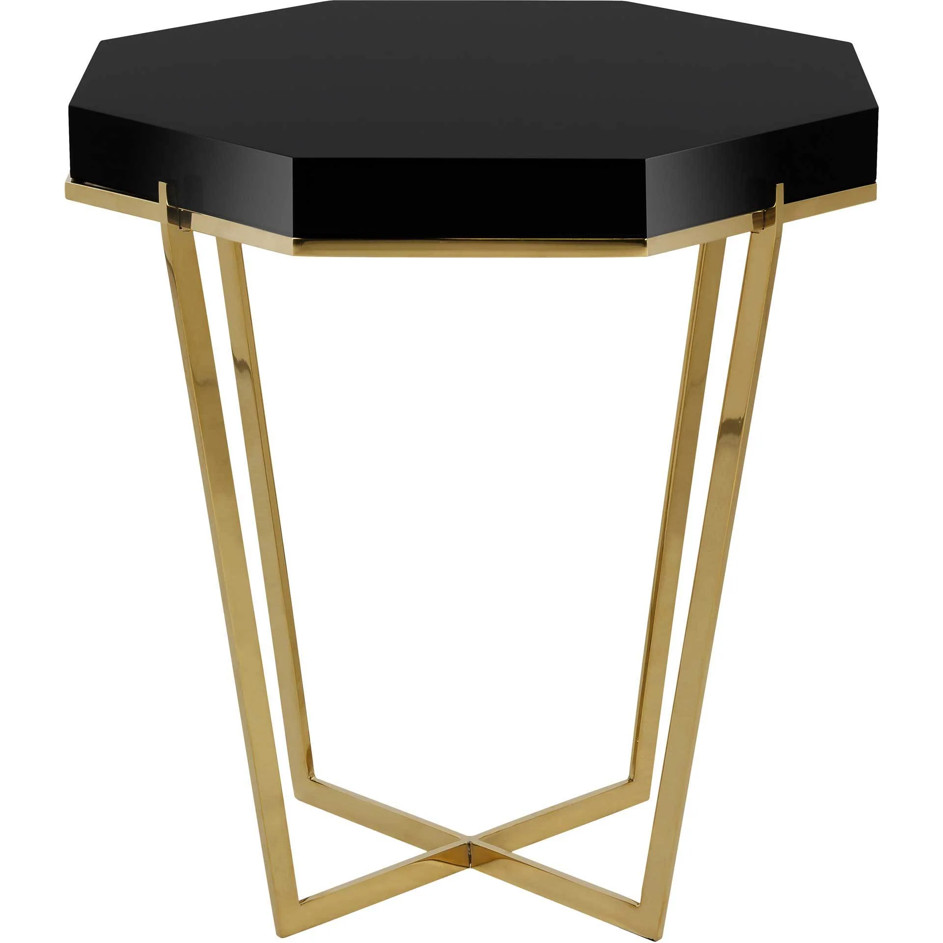 Dakota End Table Gold/Black - Image 2