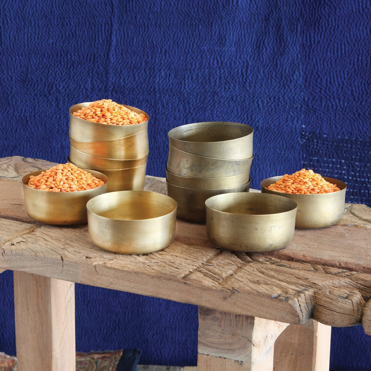 Dalia Brass Bowl Polished Brass - Image 3