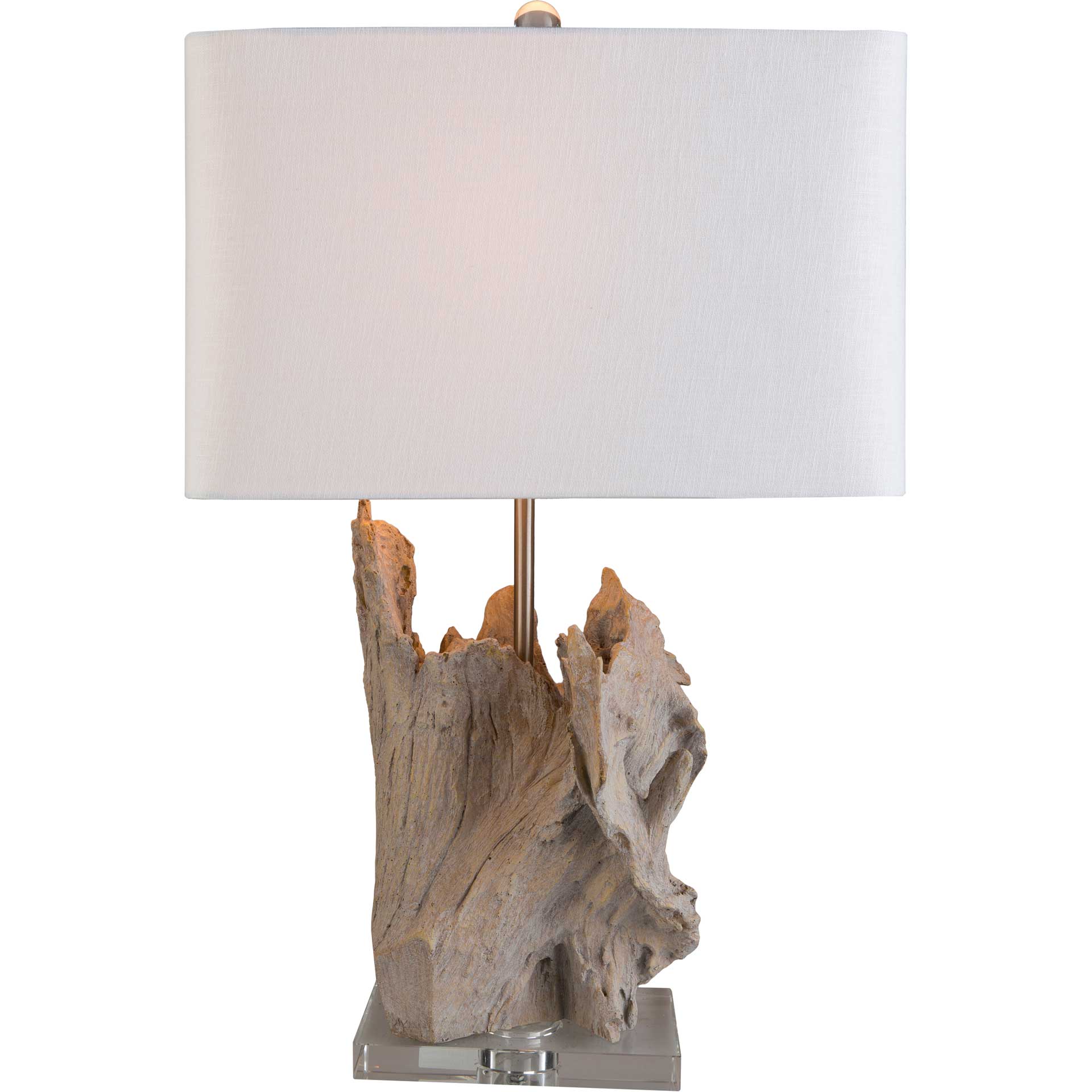 Dalilah Table Lamp White/Natural - Image 2