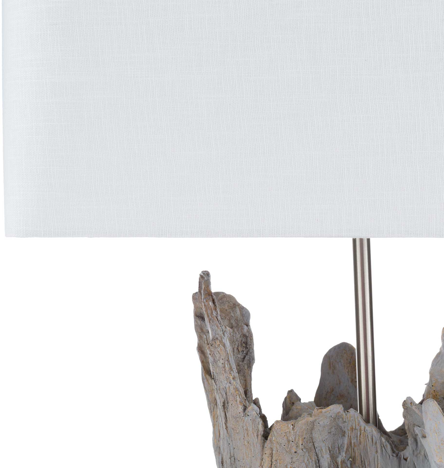 Dalilah Table Lamp White/Natural - Image 3
