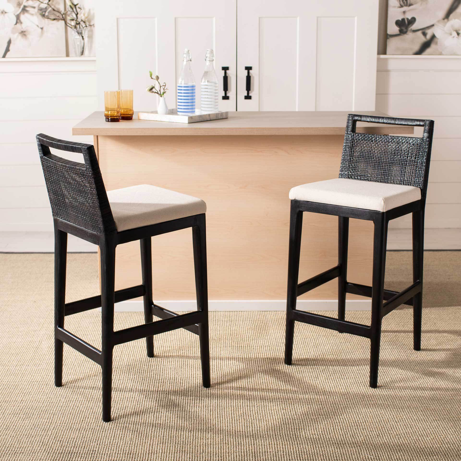 Dallas Bar Stool Black/White - Image 6