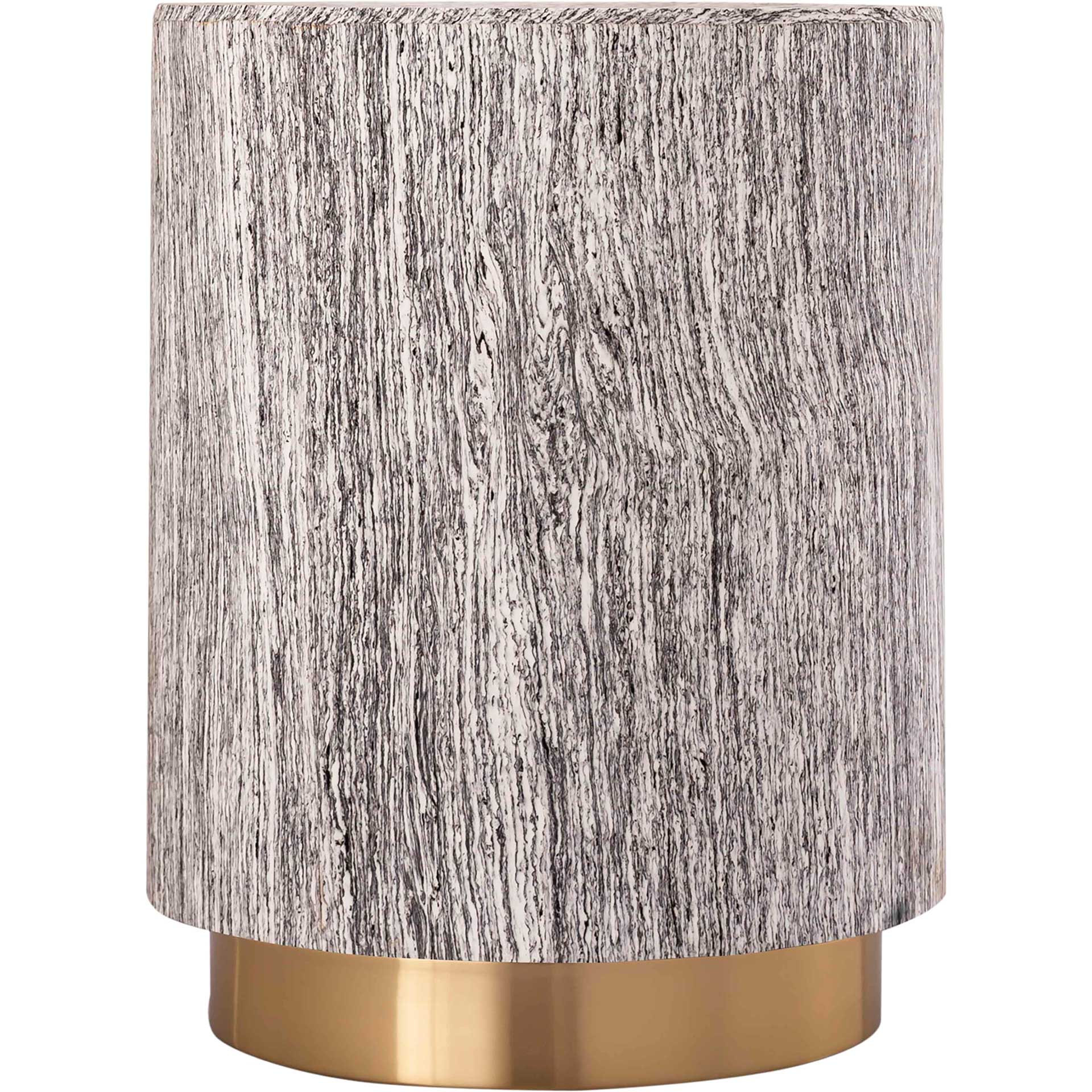 Dallas Side Table Distressed White - Image 2