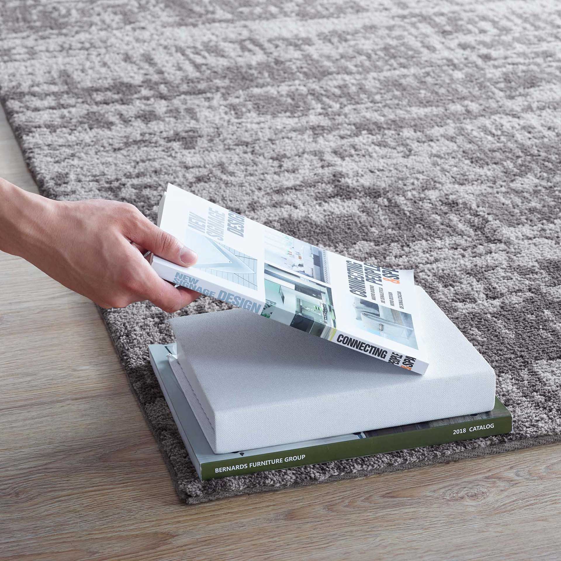 Dalton Area Rug Light/Dark Gray - Image 5