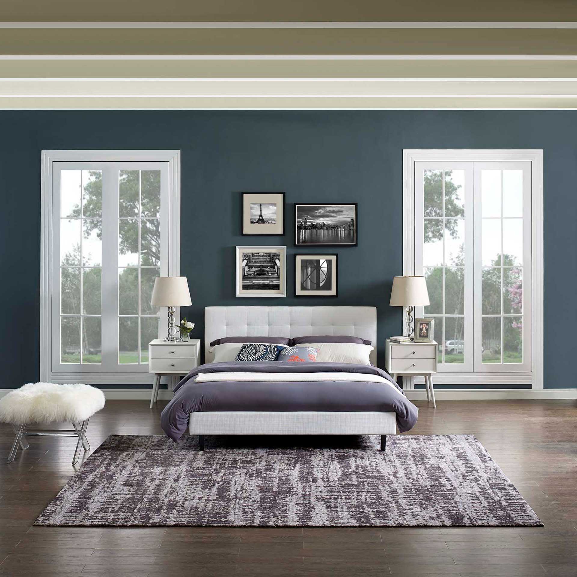 Dalton Area Rug Light/Dark Gray - Image 7