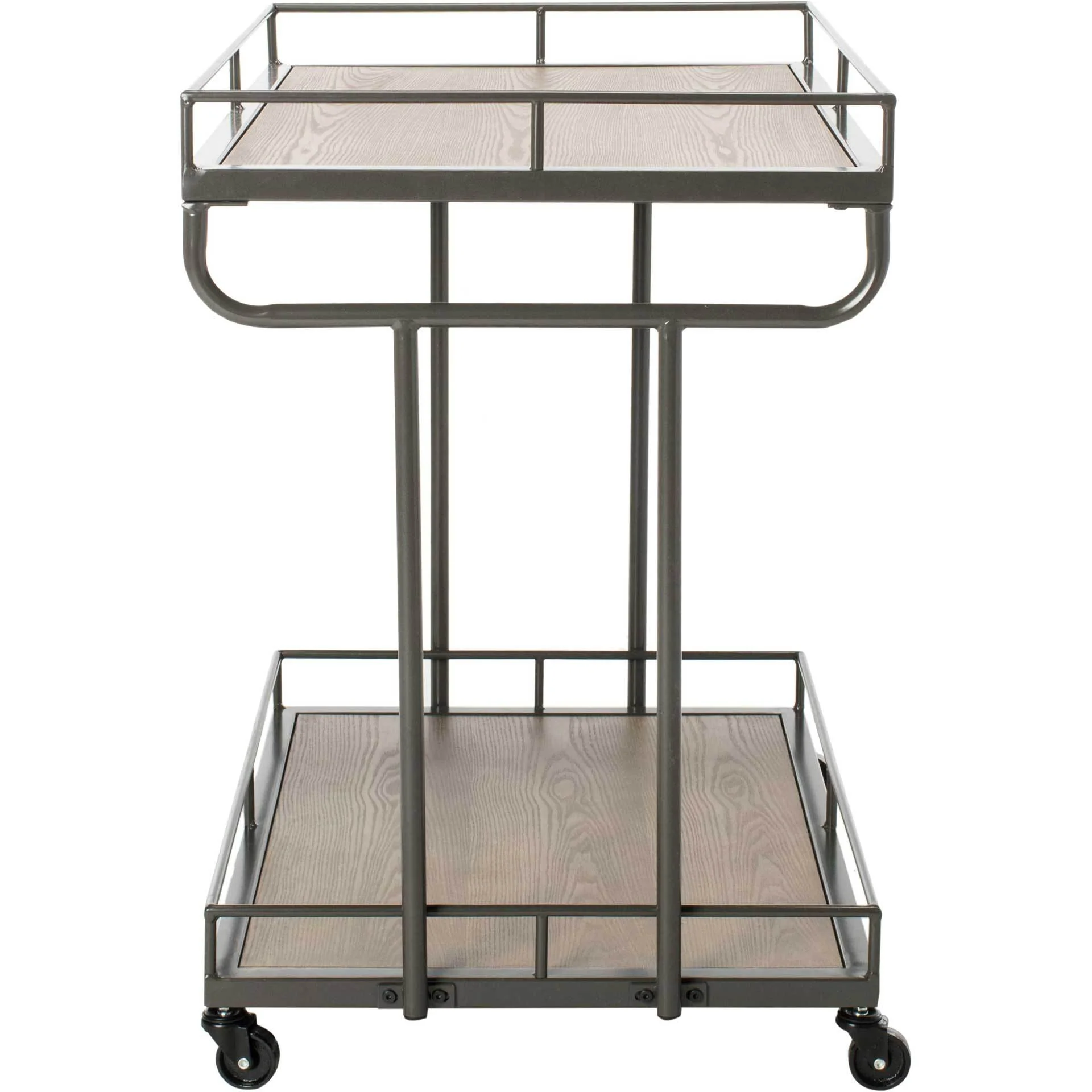 Damari 2 Tier Rectangle Bar Cart - Image 3