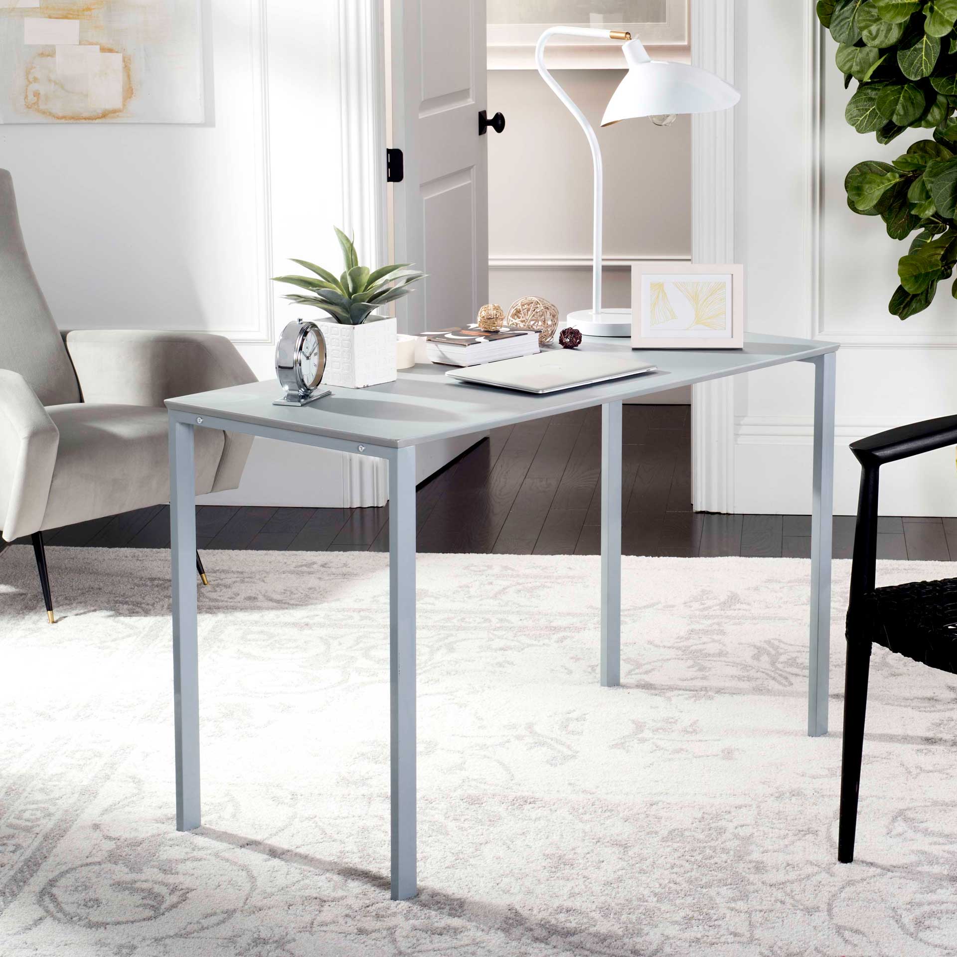 Damon Writing Desk Gray - Image 8
