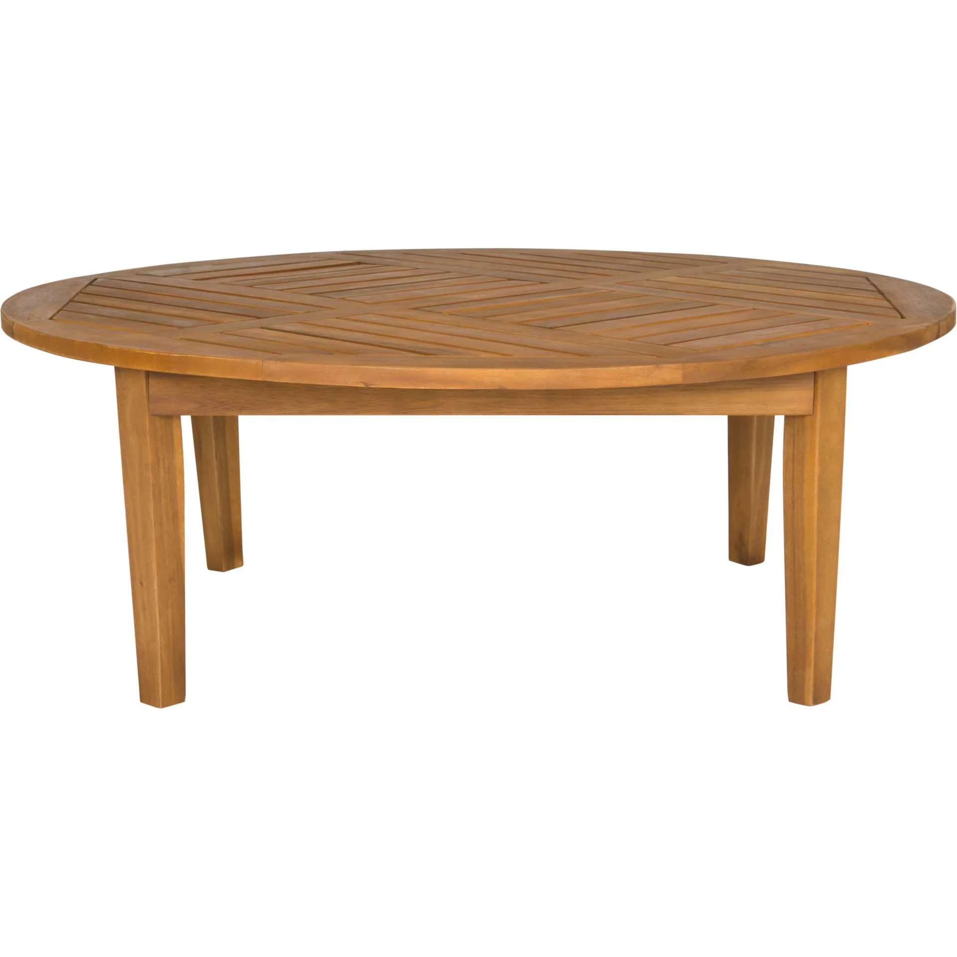 Danaris Round Table Teak Brown - Image 2