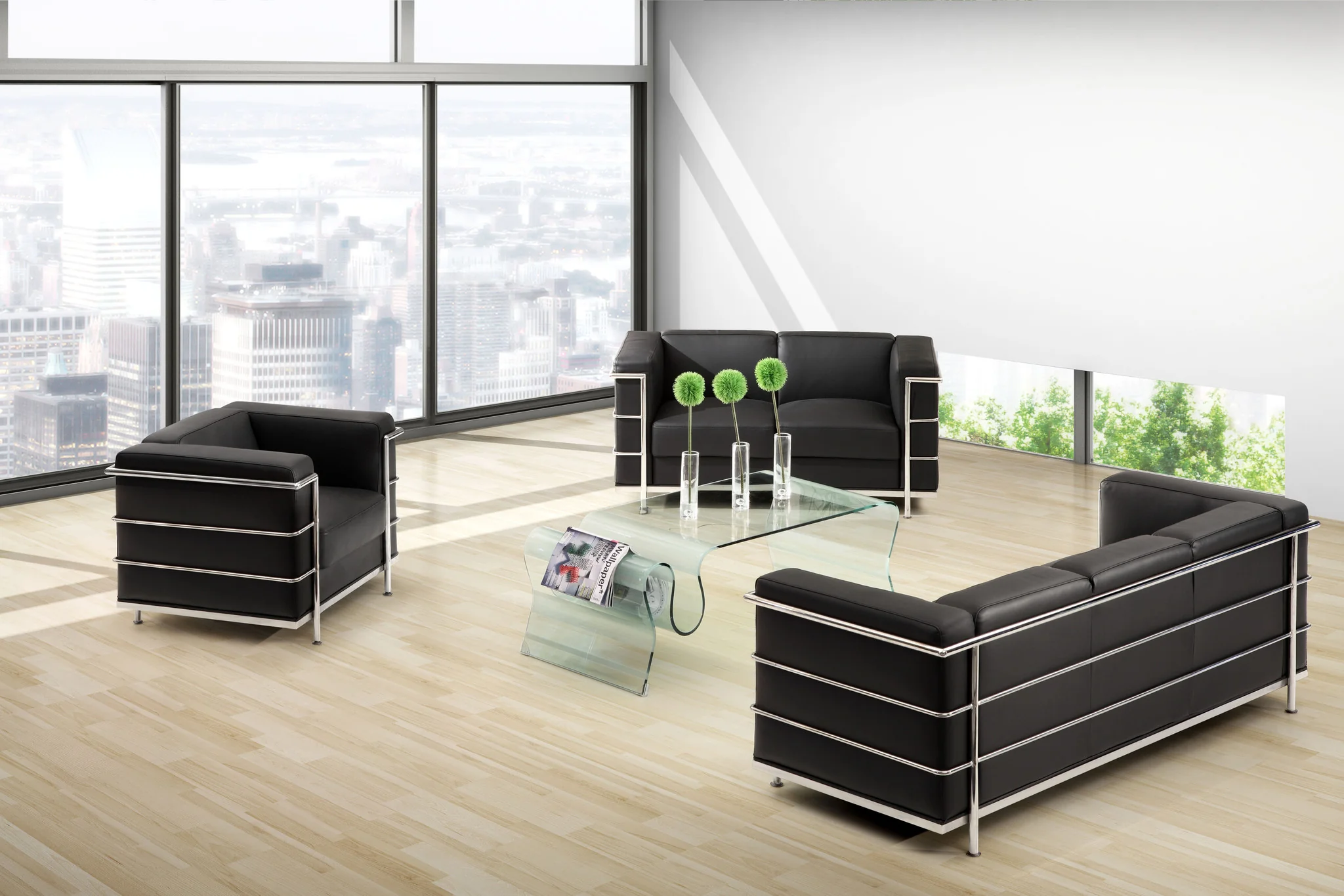 Danbury Coffee Table Clear Glass - Image 4