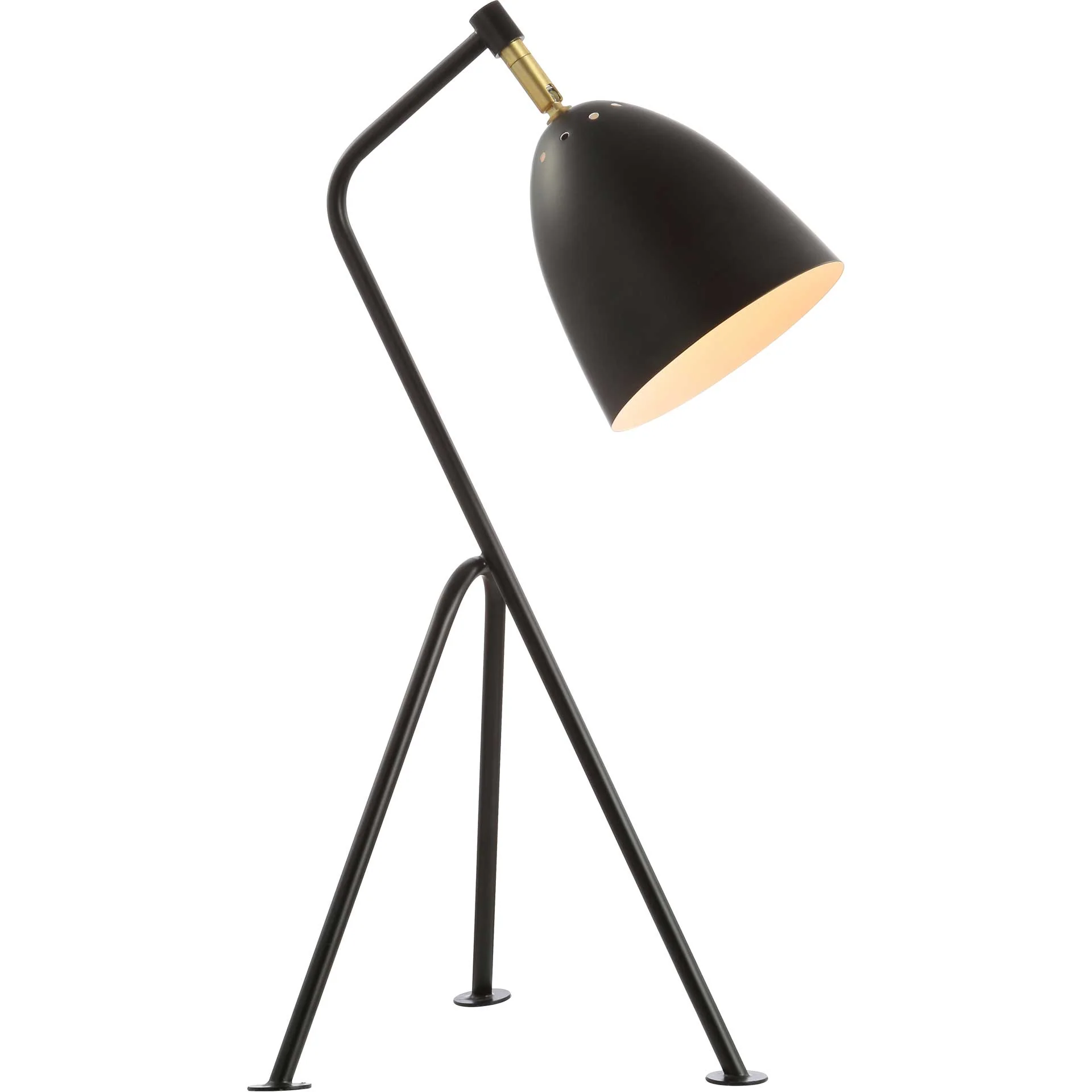Dania Task Table Lamp Black/Brass Gold - Image 2