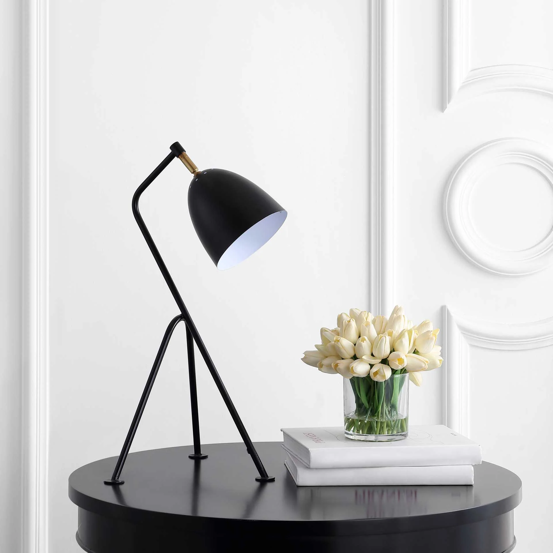 Dania Task Table Lamp Black/Brass Gold - Image 4