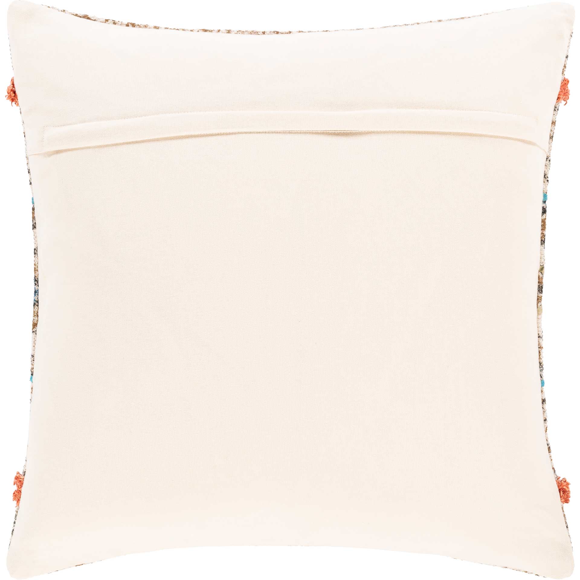 Danielle Pillow Beige/Coral/Camel - Image 2