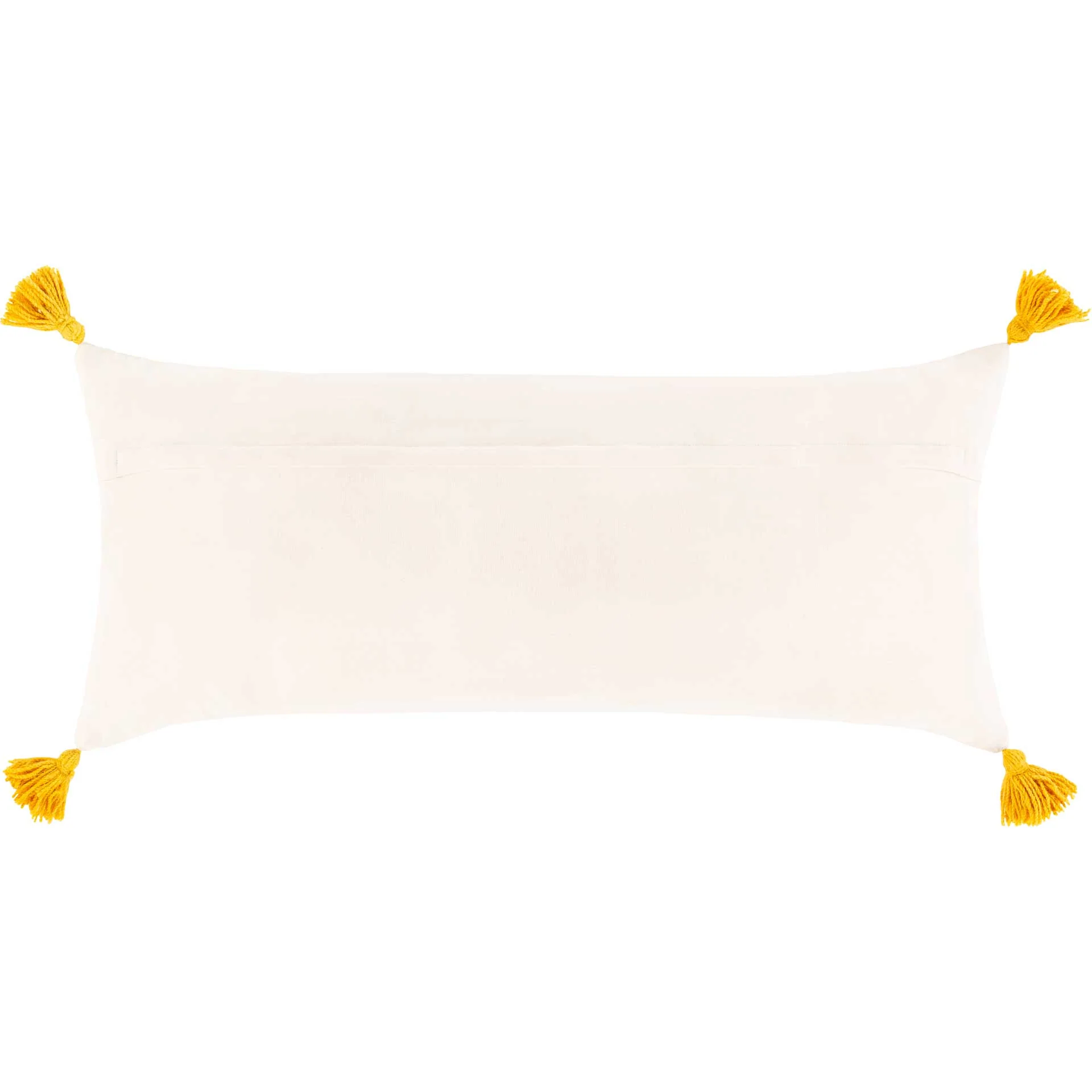 Danielle Pillow Beige/Saffron/Burgundy - Image 2