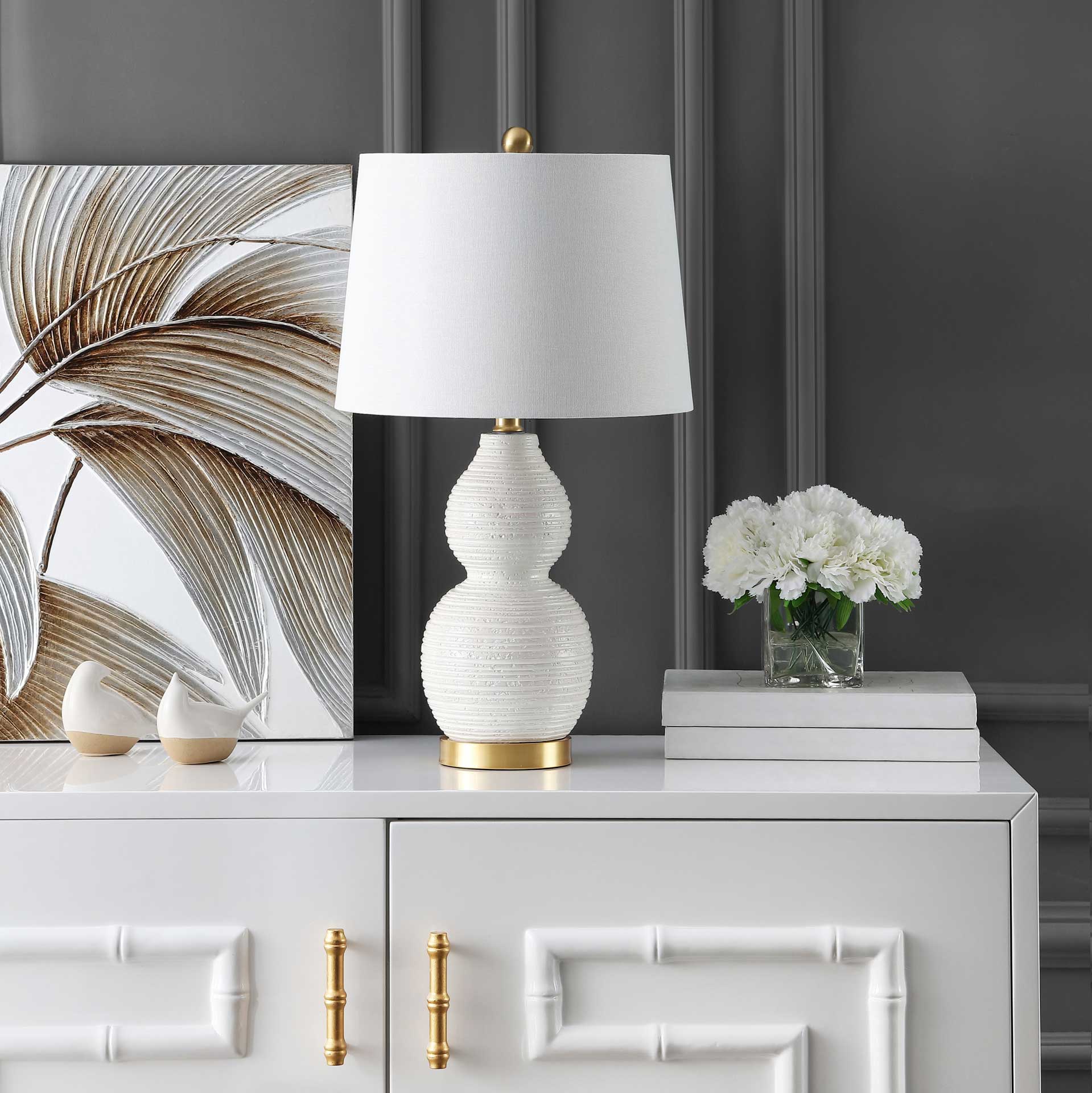 Danube Table Lamp White - Image 3