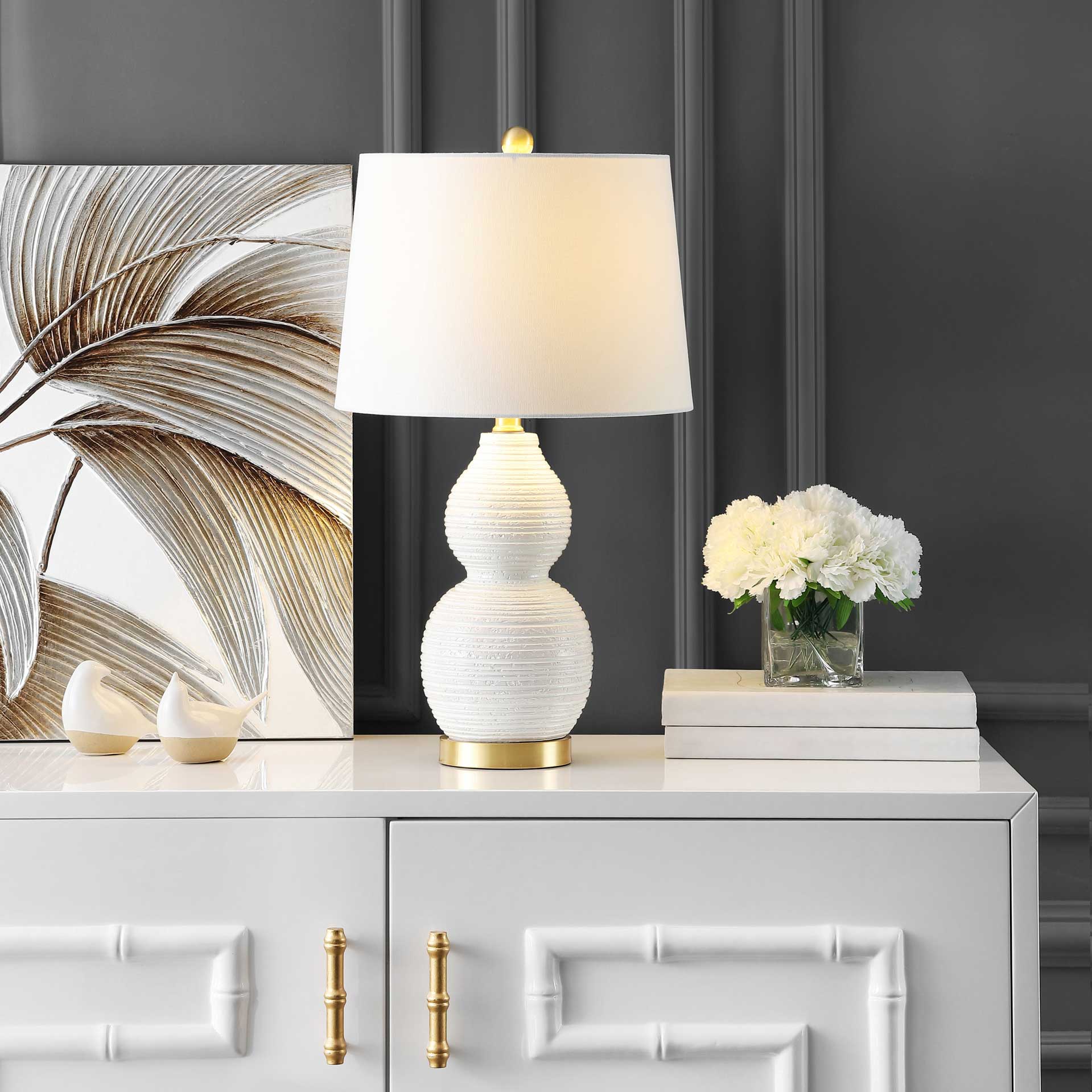 Danube Table Lamp White - Image 4