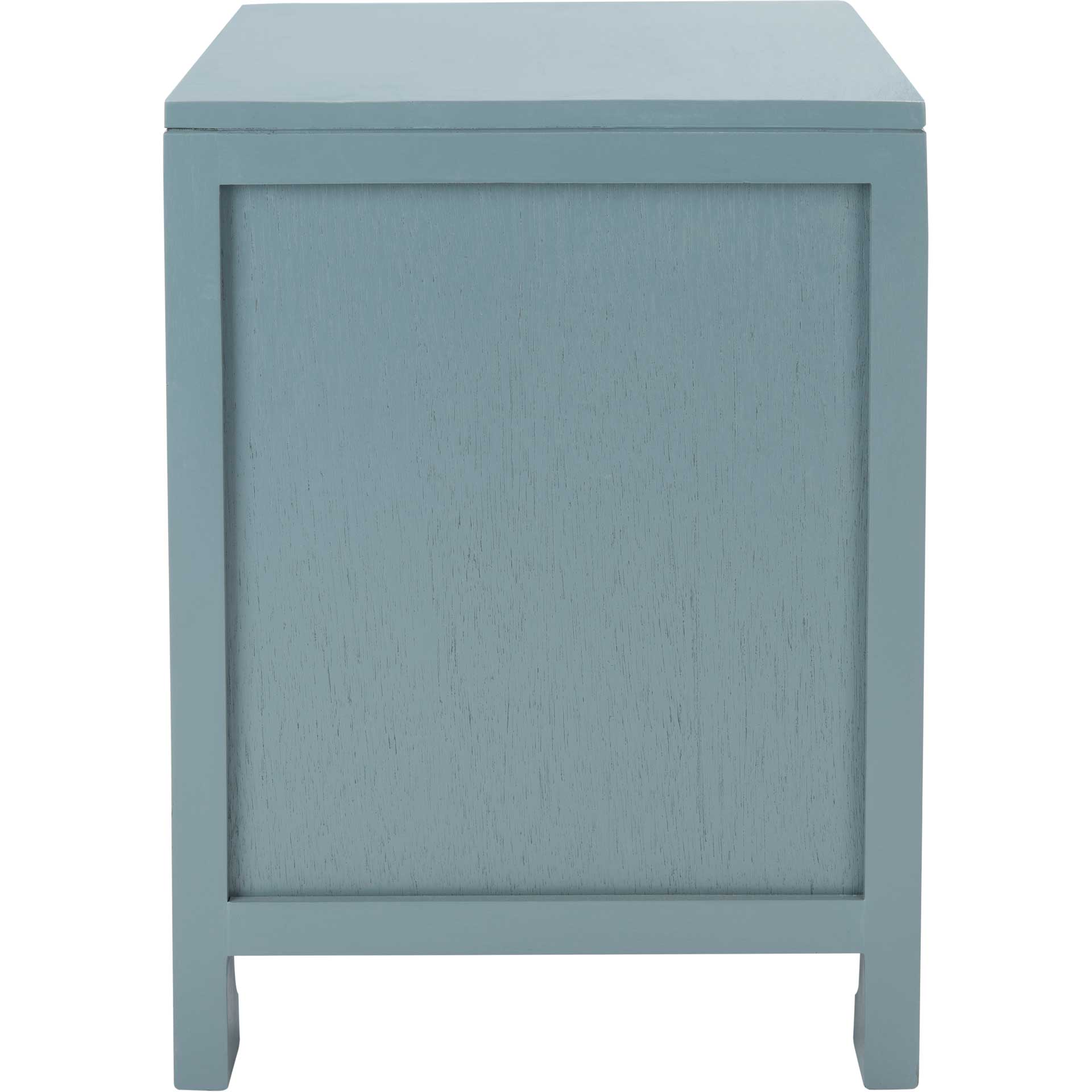 Daphne 1 Drawer 1 Door Nightstand Blue Gray/Natural - Image 3